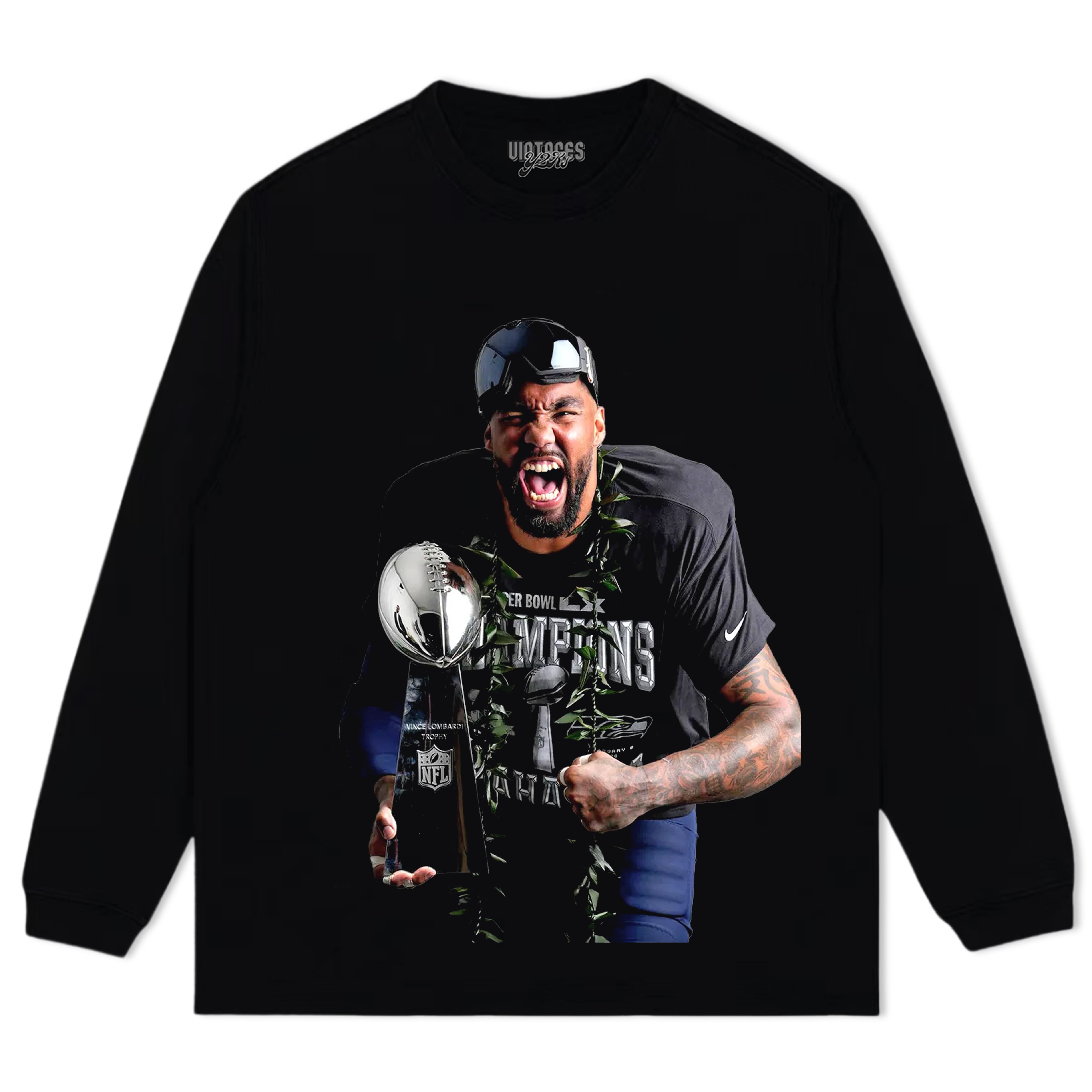 LEONARD WILLIAMS - SUPER BOWL LX CHAMPION TEE & LS & HOODIE