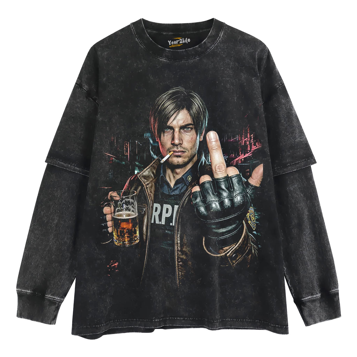 LEON S. KENNEDY TANK TOP & TEE & LONG SLEEVE & LAYERED LS & HOODIE
