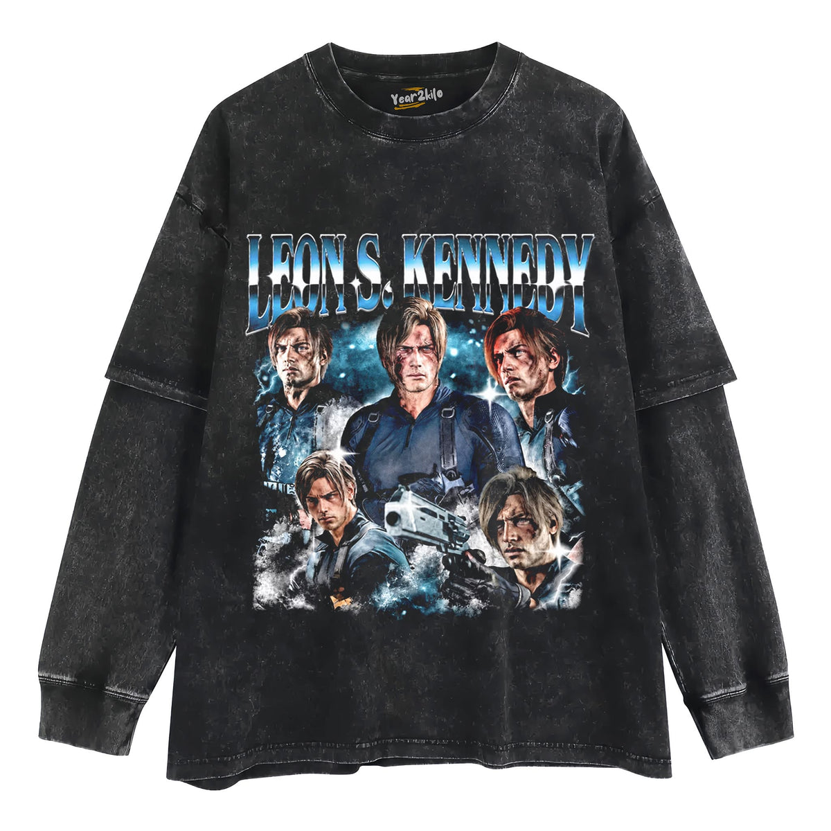 LEON S. KENNEDY V2 TANK TOP & TEE & LONG SLEEVE & LAYERED LS & HOODIE