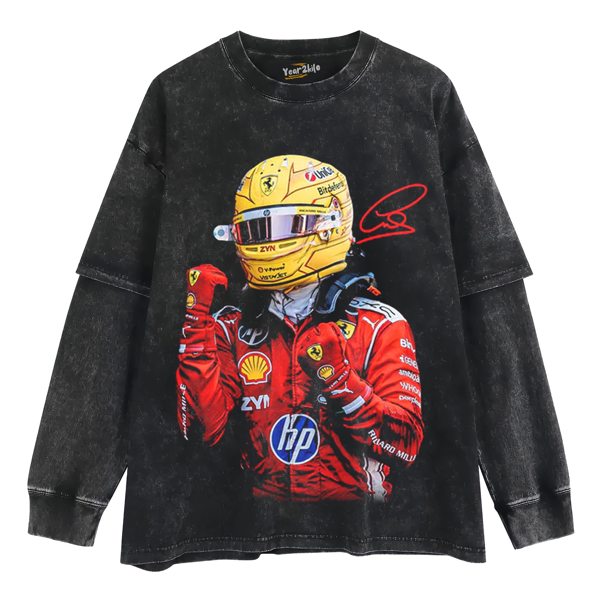 LEWIS HAMILTON - REMEMBER WHO YOU ARE V2 TANK TOP & TEE & LONG SLEEVE & LAYERED LS & HOODIE