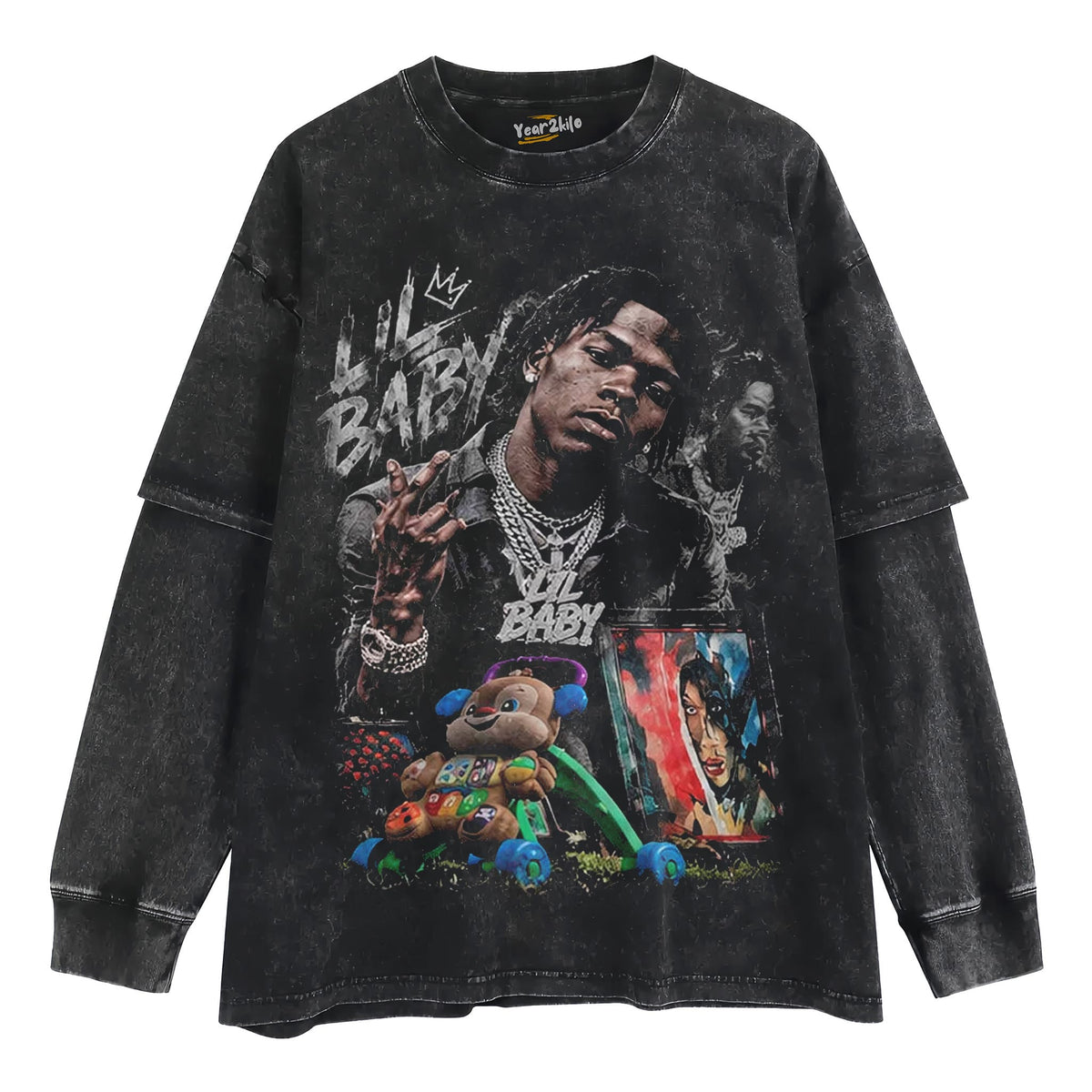LIL BABY V4 TANK TOP & TEE & LONG SLEEVE & LAYERED LS & HOODIE