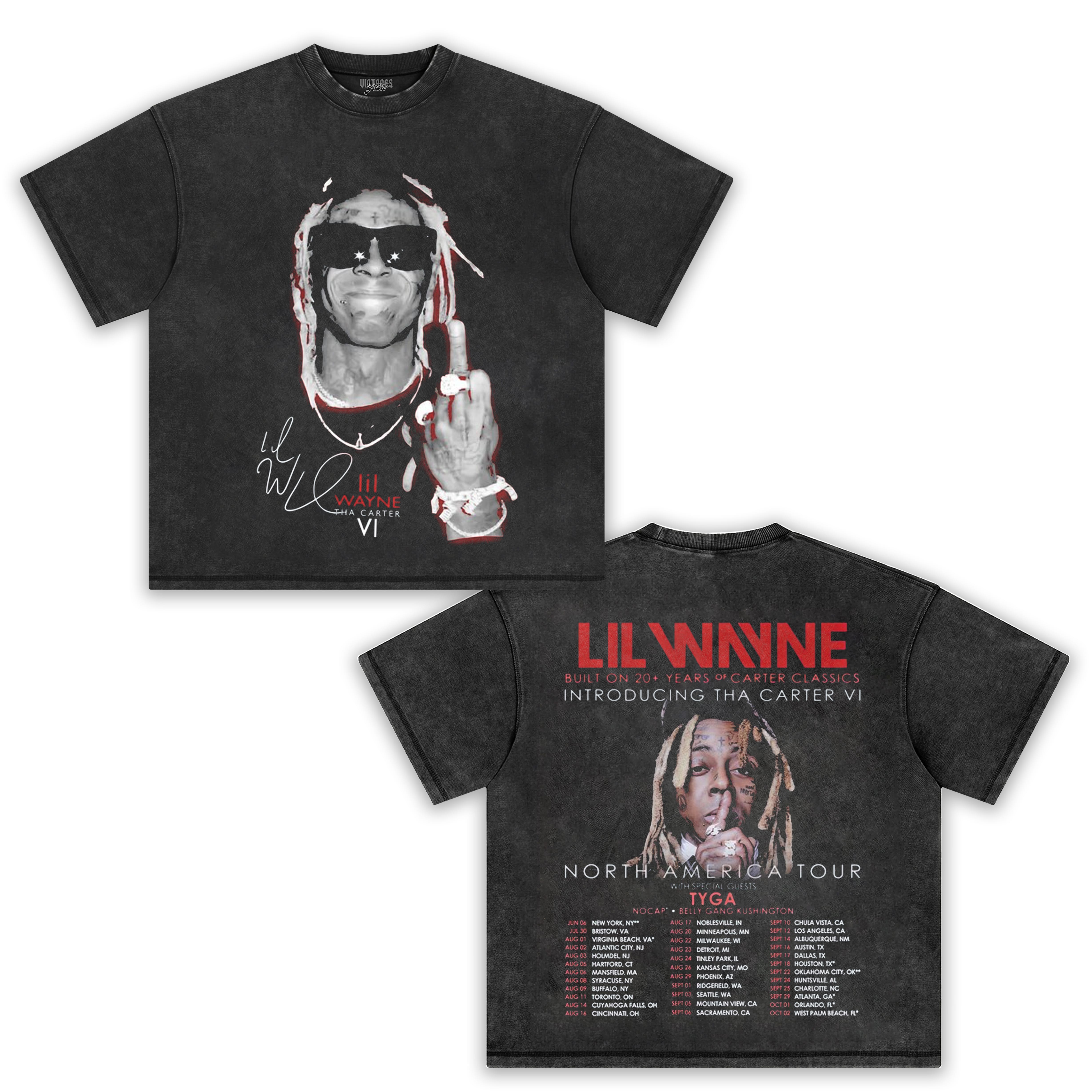 LIL WAYNE - 20+ YEARS OF CARTER CLASSICS TOUR TEE