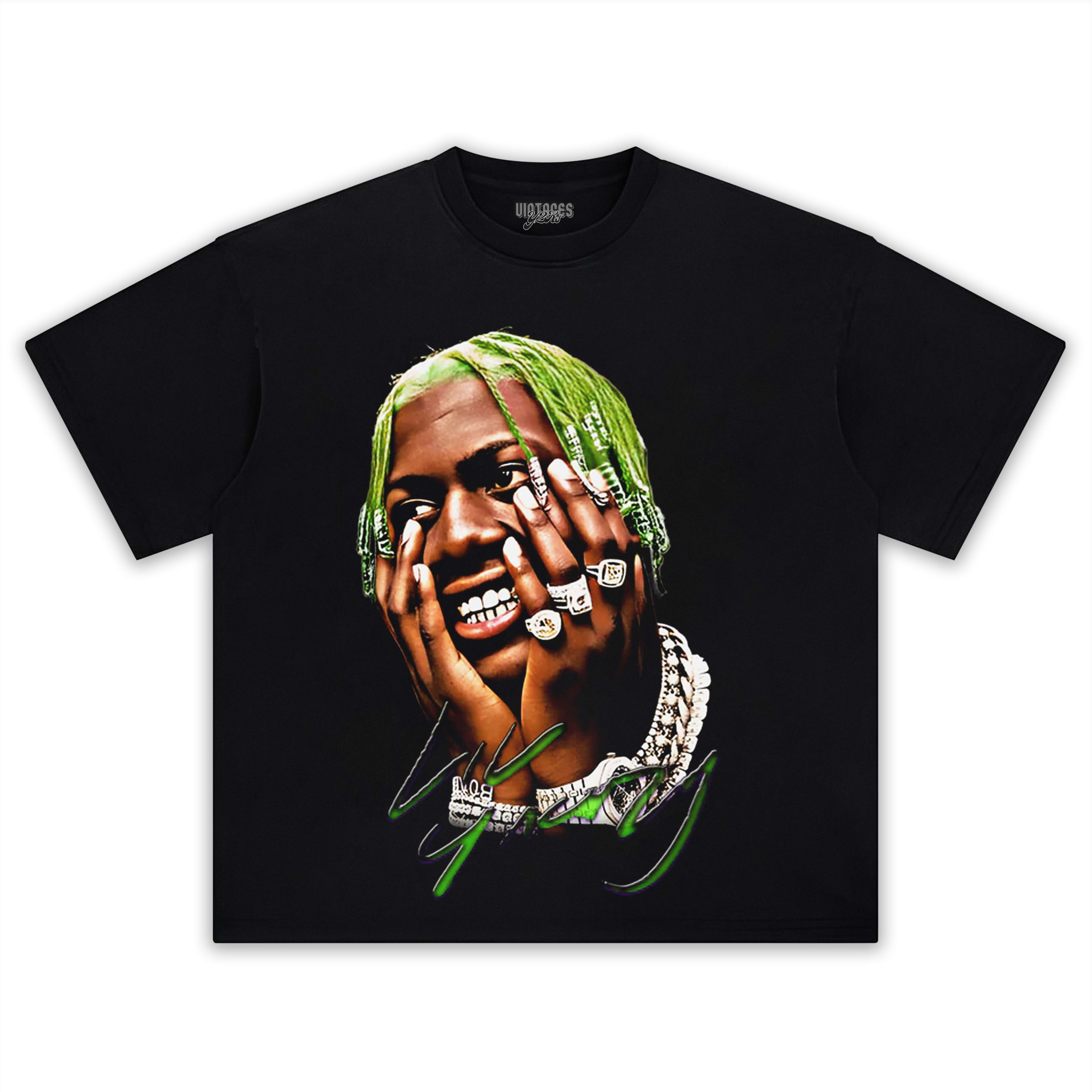 LIL YATCHY GREEN FACE TEE & LS & HOODIE