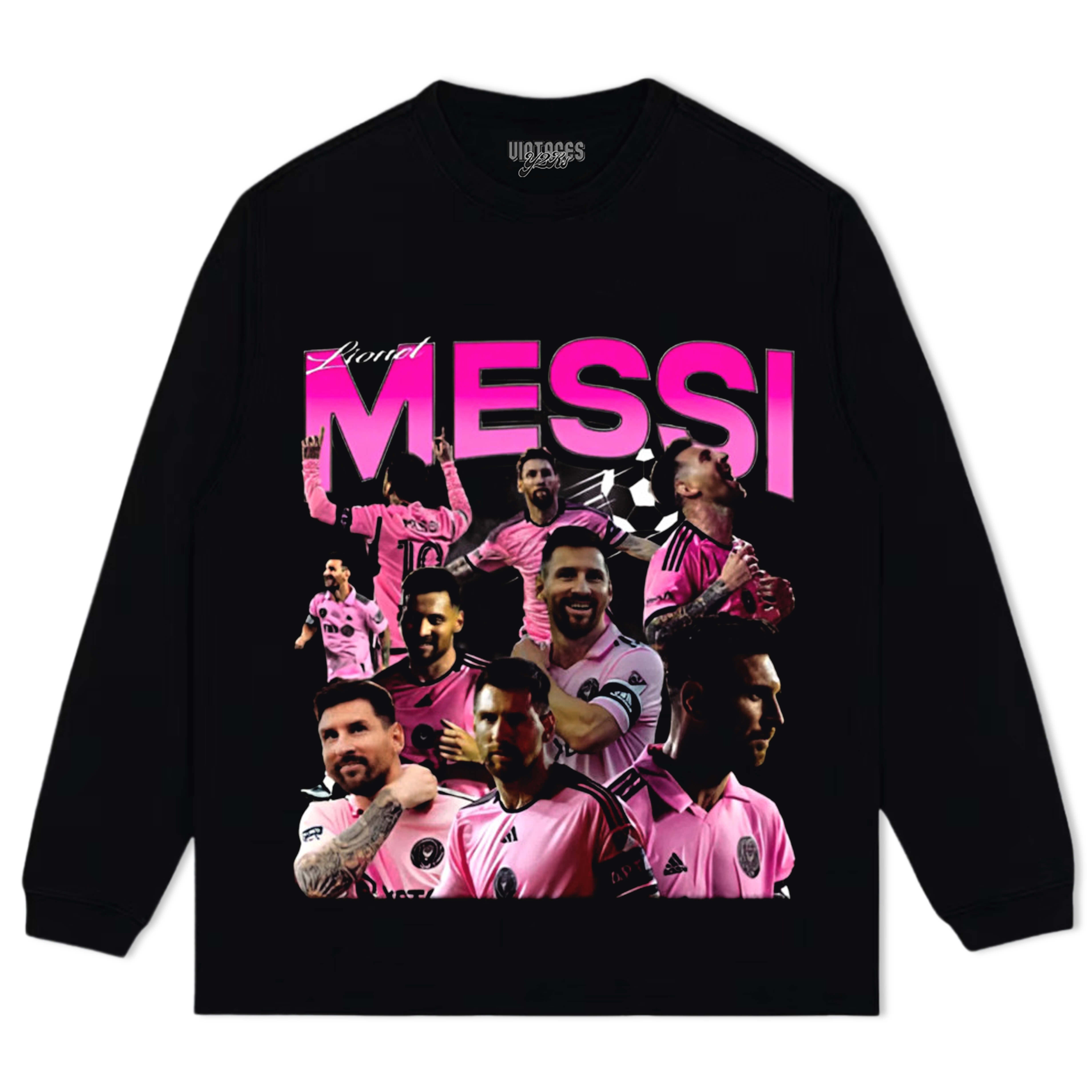 LIONEL MESSI MIAMI COLLAGE TEE & LS & HOODIE