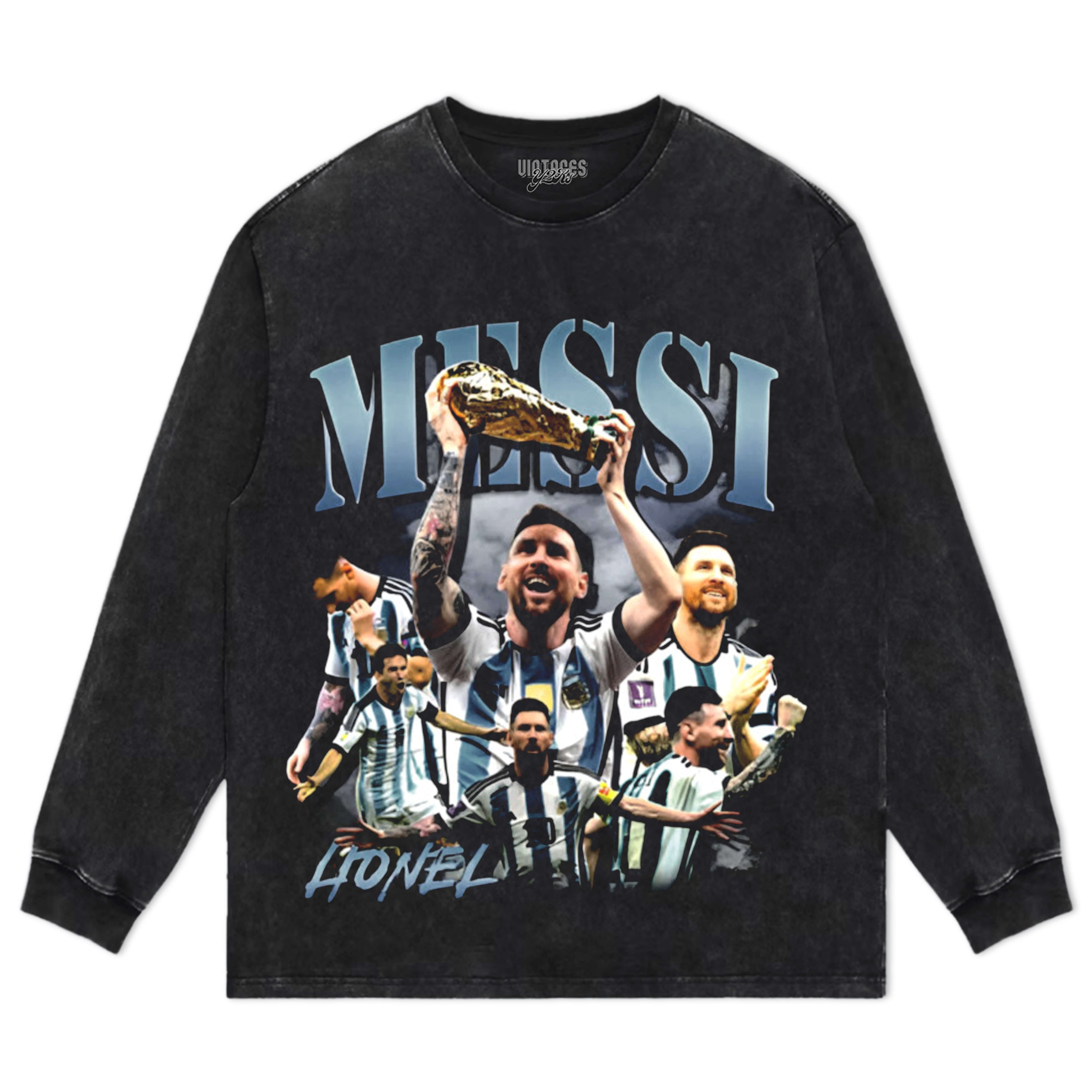 LIONEL MESSI RETRO COLLAGE TEE & LS & HOODIE