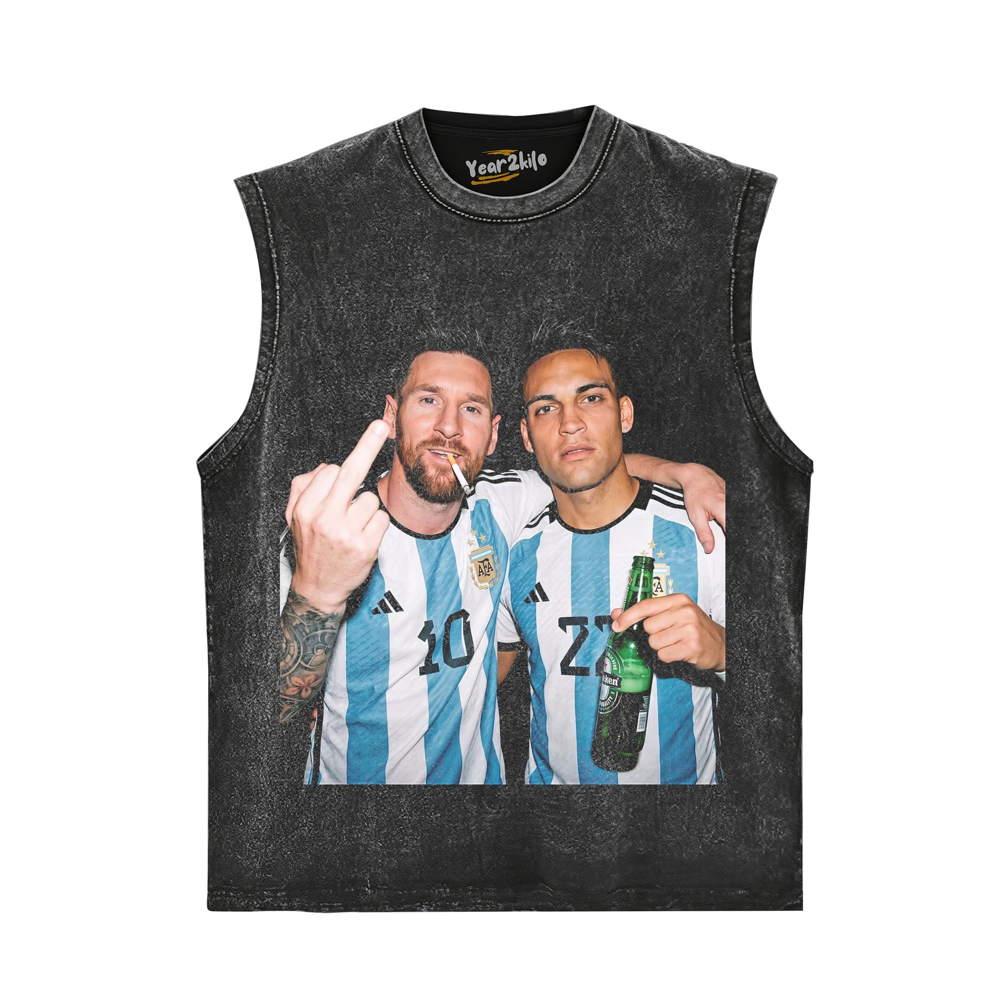 LIONEL MESSI & LAUTARO MARTÍNEZ TANK TOP & TEE & LONG SLEEVE & LAYERED LS & HOODIE