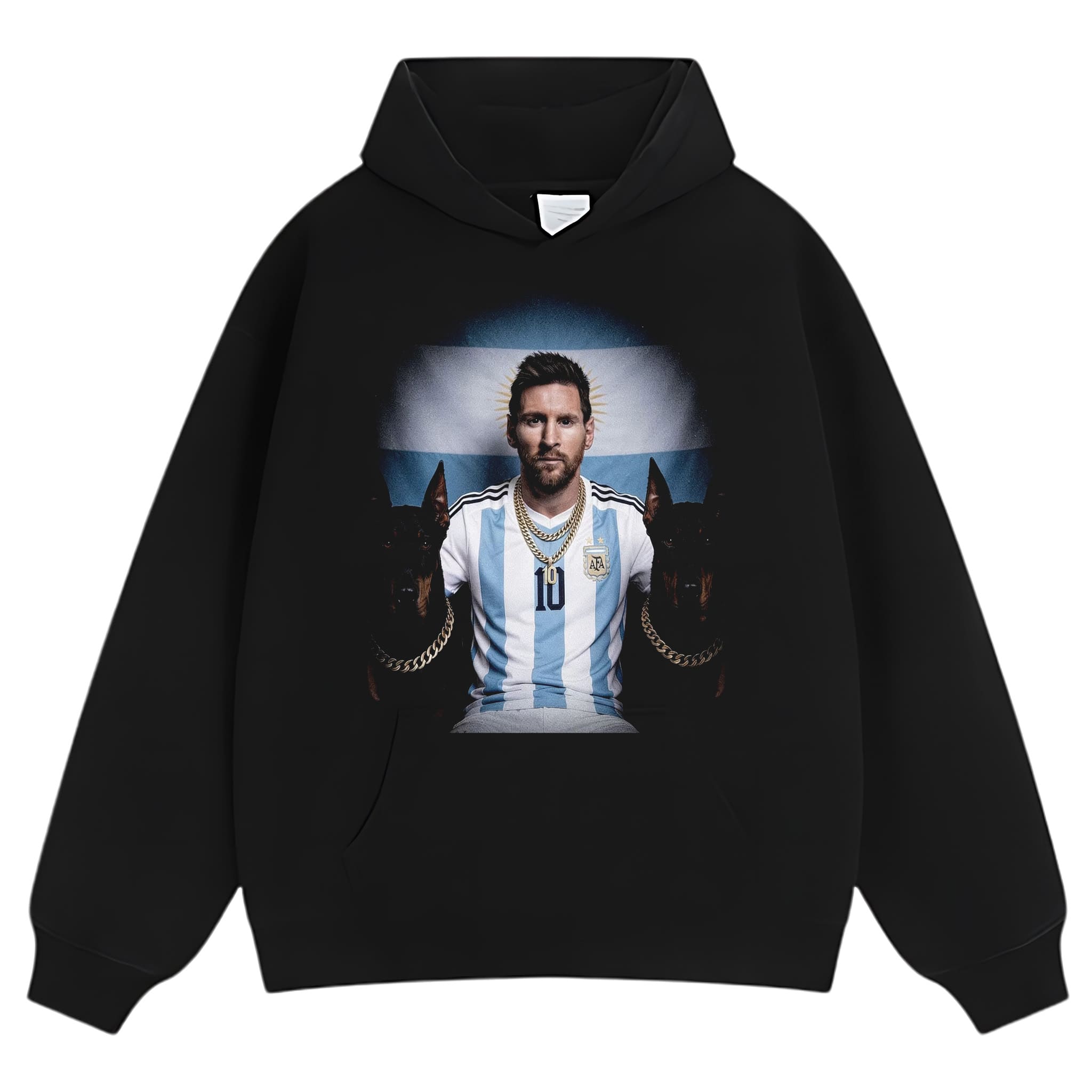 LIONEL MESS & DOBERMAN PINSCHER TANK TOP & TEE & LONG SLEEVE & LAYERED LS & HOODIE