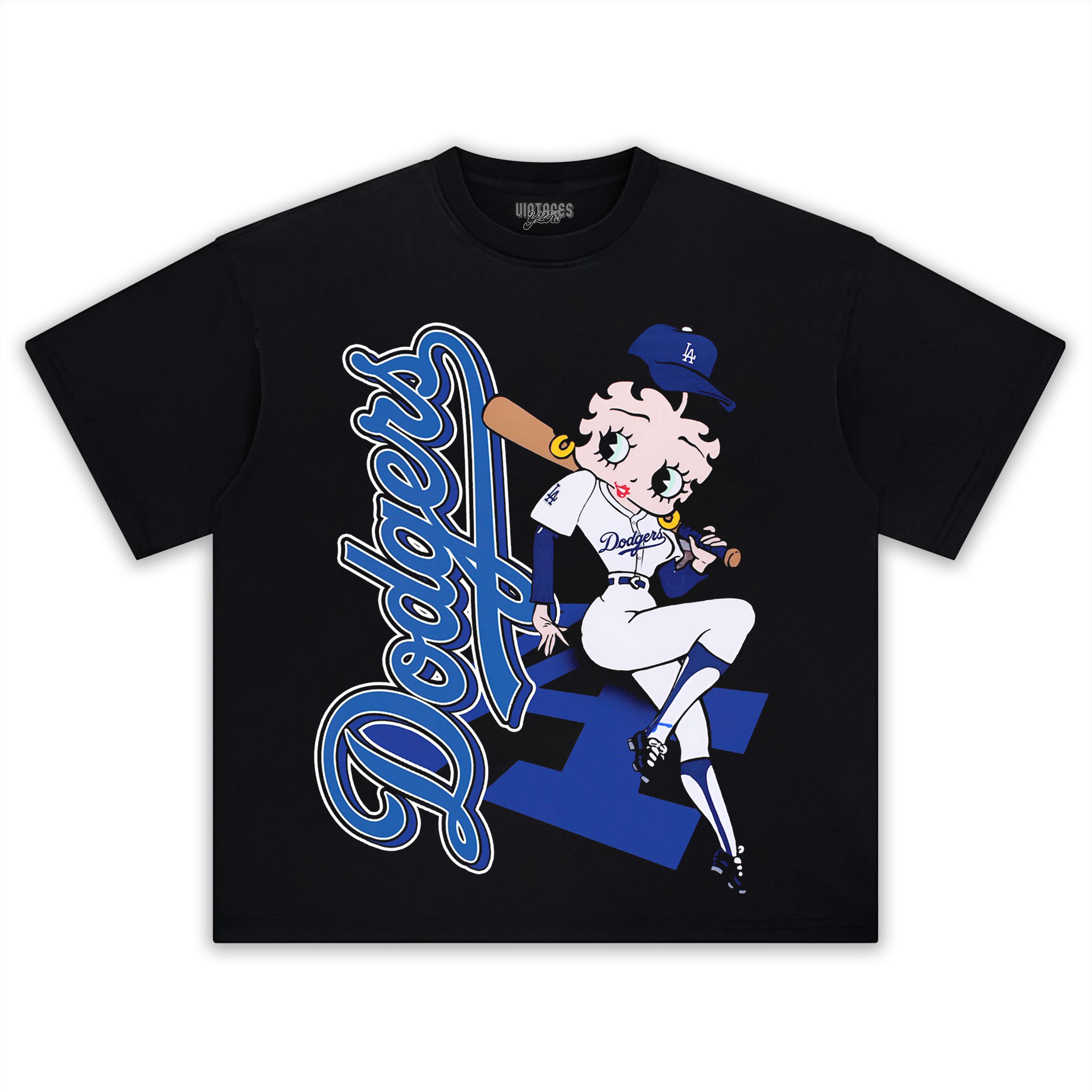 LOS ANGELES DODGERS & BOOP TEE & LS & HOODIE