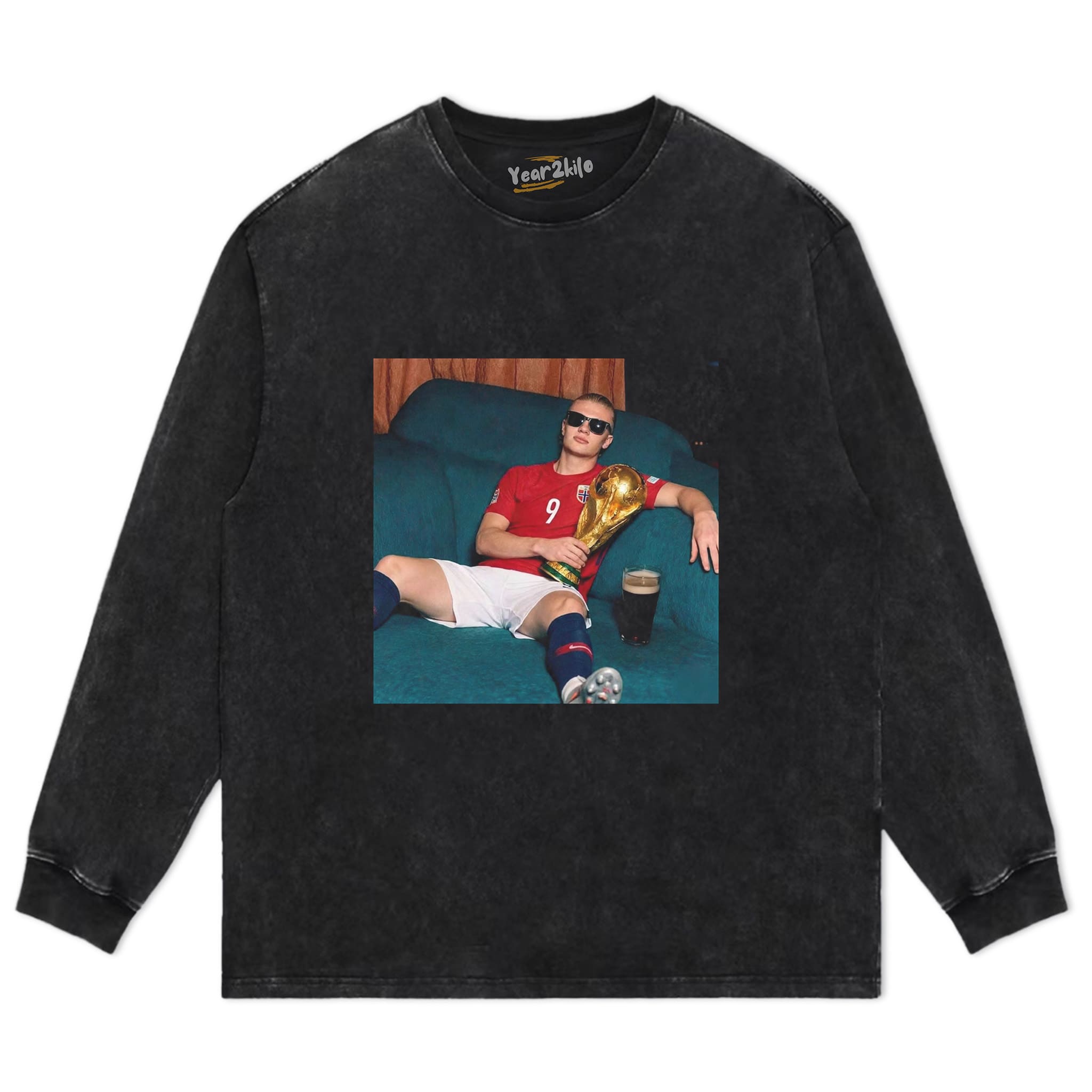 LOUNGING HAALAND NORWAY FUNNY VINTAGE TANK TOP & TEE & LONG SLEEVE & LAYERED LS & HOODIE