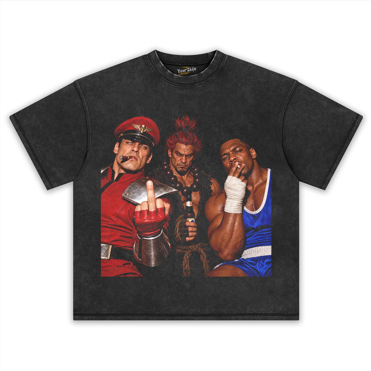 M. BISON - AKUMA - BALROG TANK TOP & TEE & LONG SLEEVE & LAYERED LS & HOODIE