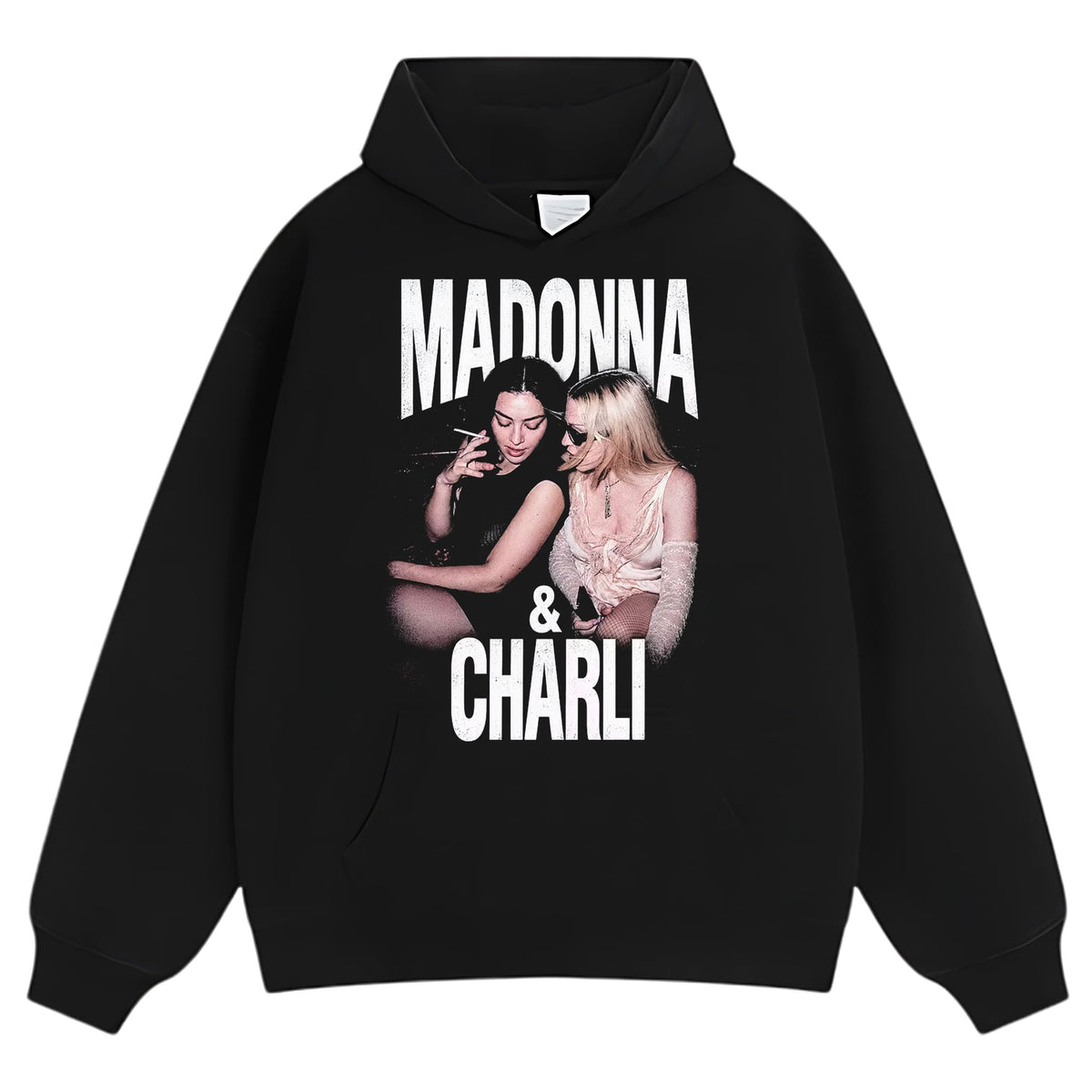 MADONNA & CHARLI XCX TANK TOP & TEE & LONG SLEEVE & LAYERED LS & HOODIE