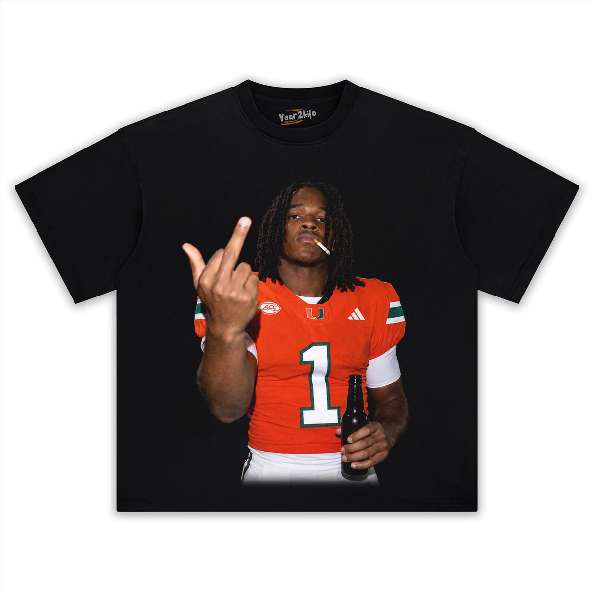 MALACHI TONEY - MIDDLE FINGER V2 TANK TOP & TEE & LONG SLEEVE & LAYERED LS & HOODIE