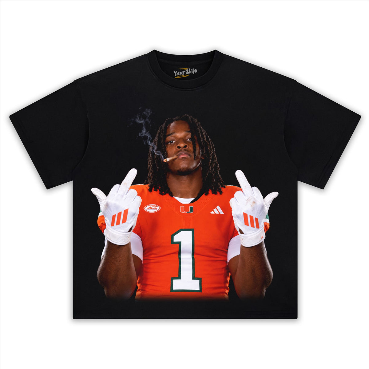MALACHI TONEY - MIDDLE FINGER V3 TANK TOP & TEE & LONG SLEEVE & LAYERED LS & HOODIE
