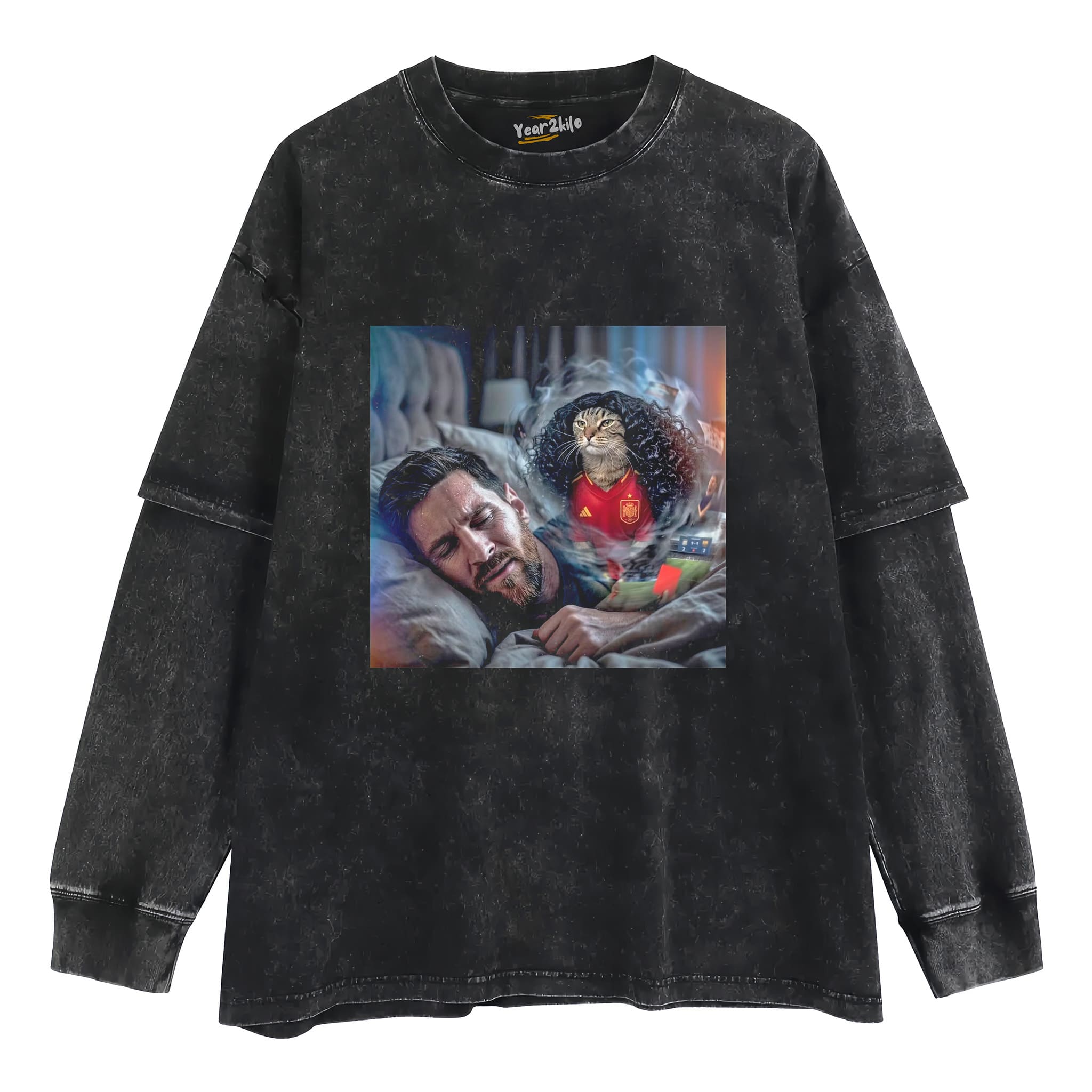MARC CUCURELLA CAT & MESSI FUNNY TANK TOP & TEE & LONG SLEEVE & LAYERED LS & HOODIE