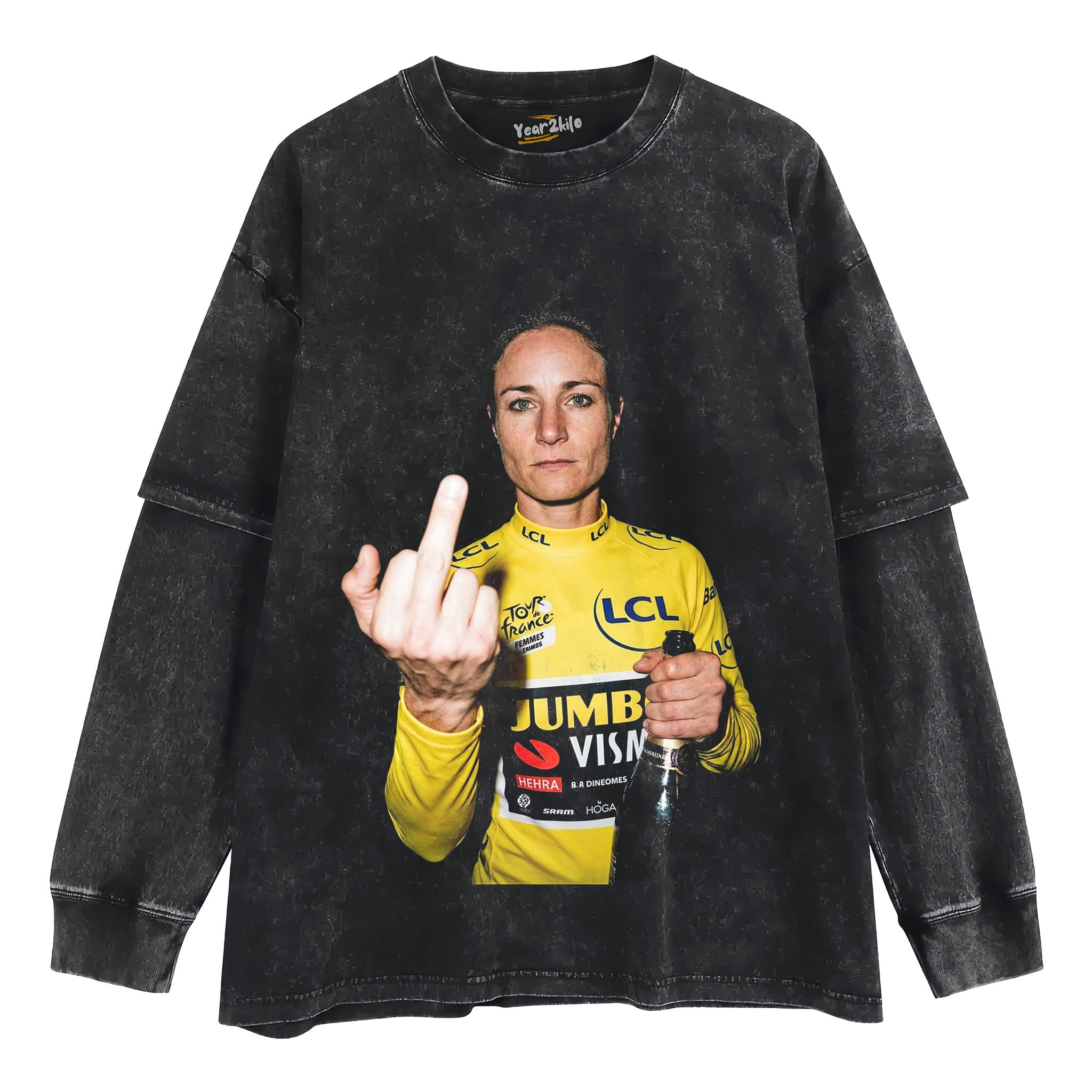 MARIANNE VOS TOUR DE FRANCE WOMEN 2026 TANK TOP & TEE & LONG SLEEVE & LAYERED LS & HOODIE