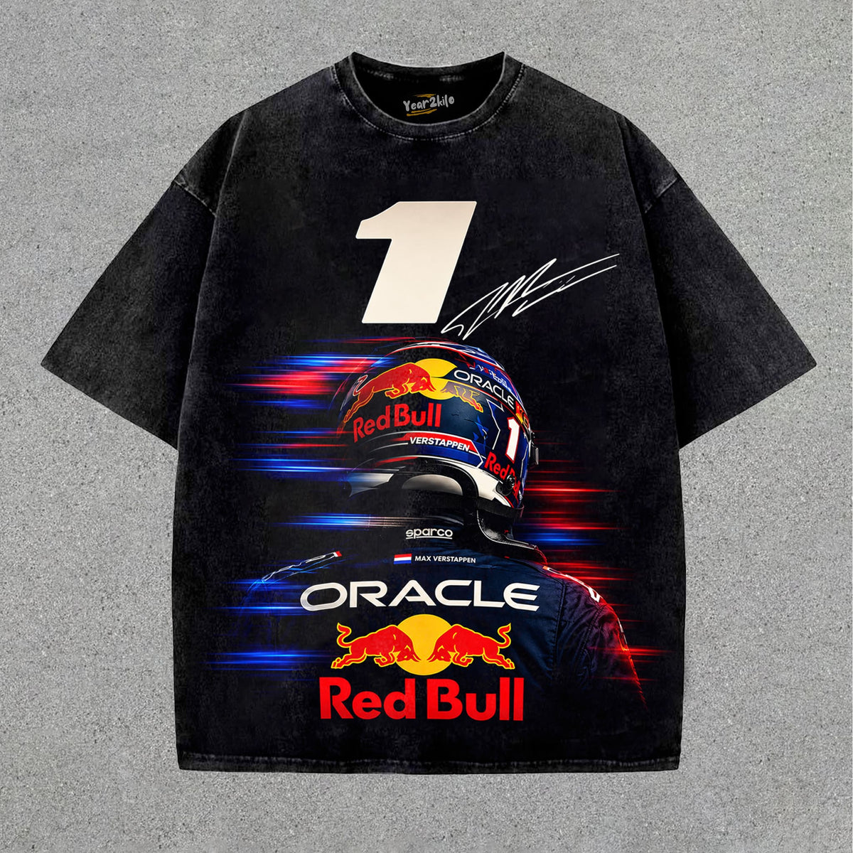 MAX VERSTAPPEN - VINTAGE V5 TANK TOP & TEE & LONG SLEEVE & LAYERED LS & HOODIE
