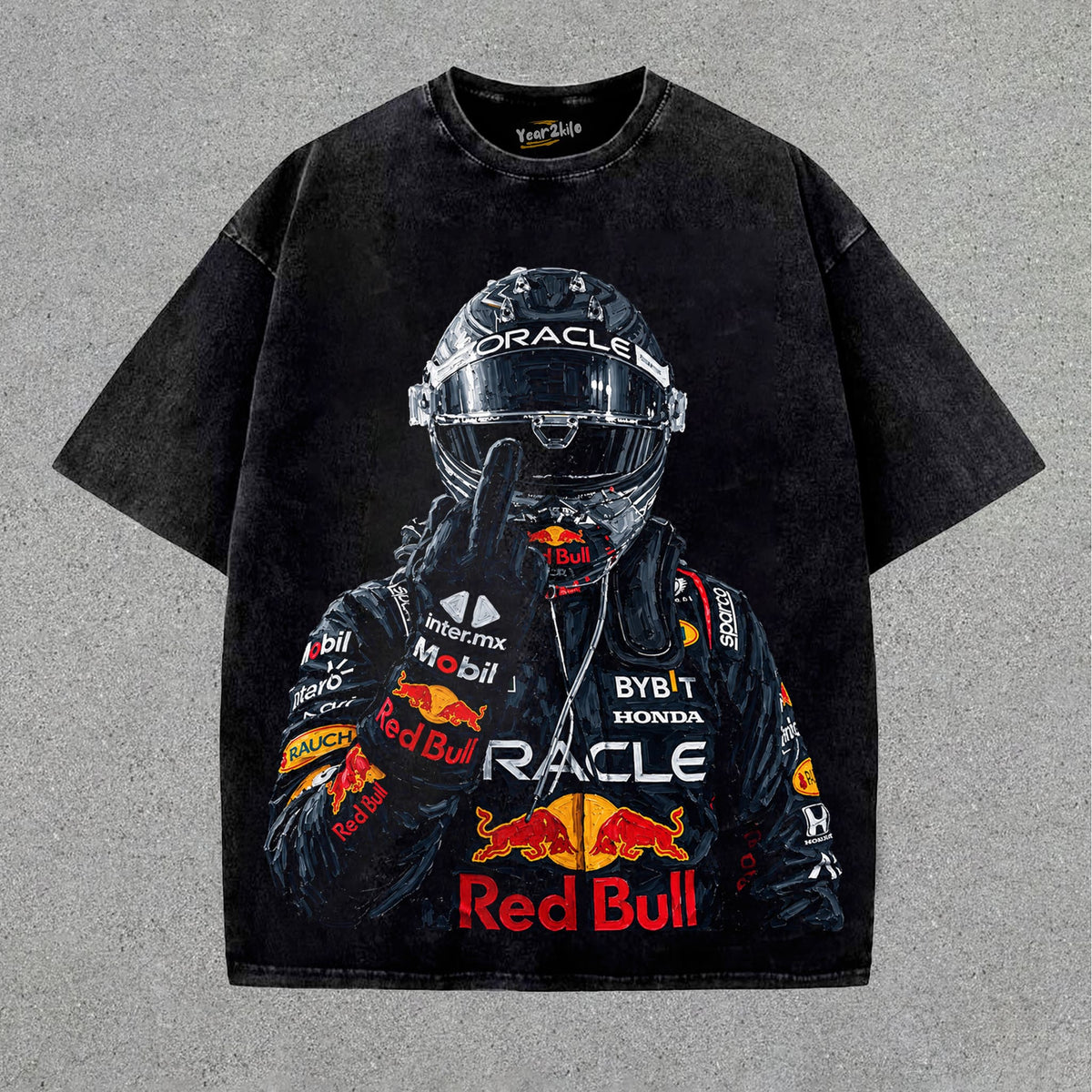 MAX VERSTAPPEN - VINTAGE V8 TANK TOP & TEE & LONG SLEEVE & LAYERED LS & HOODIE