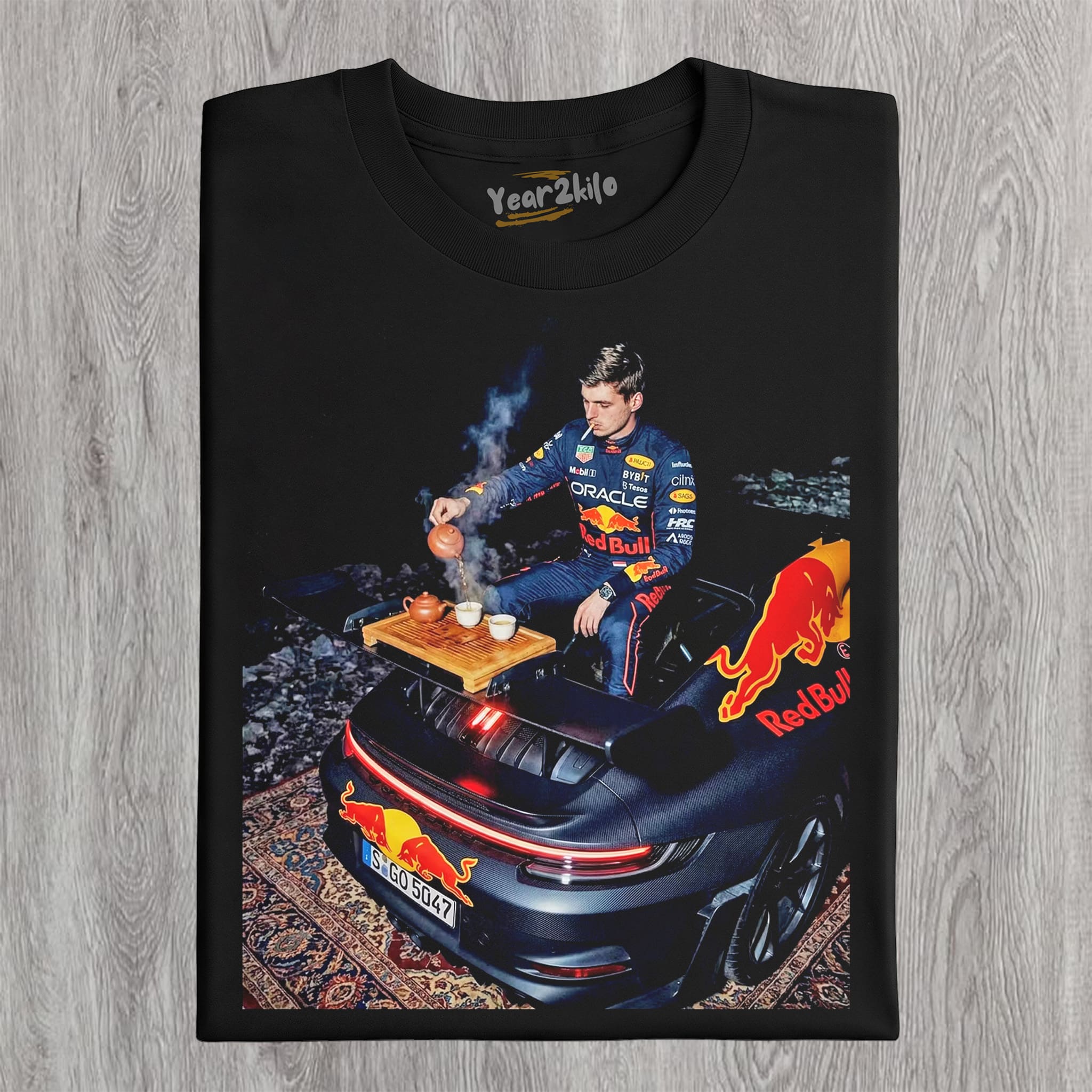 MAX VERSTAPPEN F1 RACING TANK TOP & TEE & LONG SLEEVE & LAYERED LS & HOODIE