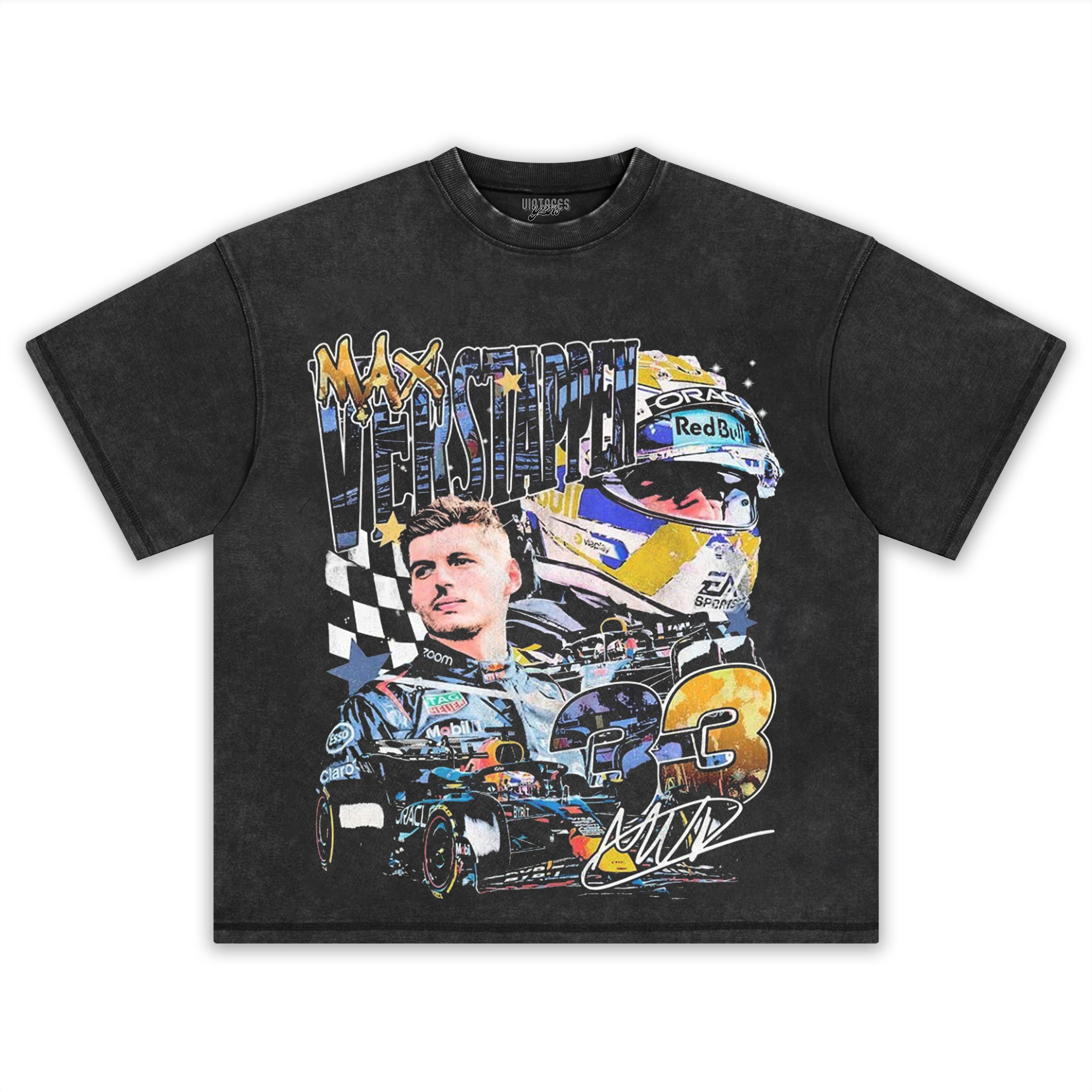 MAX VERSTAPPEN VINTAGE TEE & LS & HOODIE