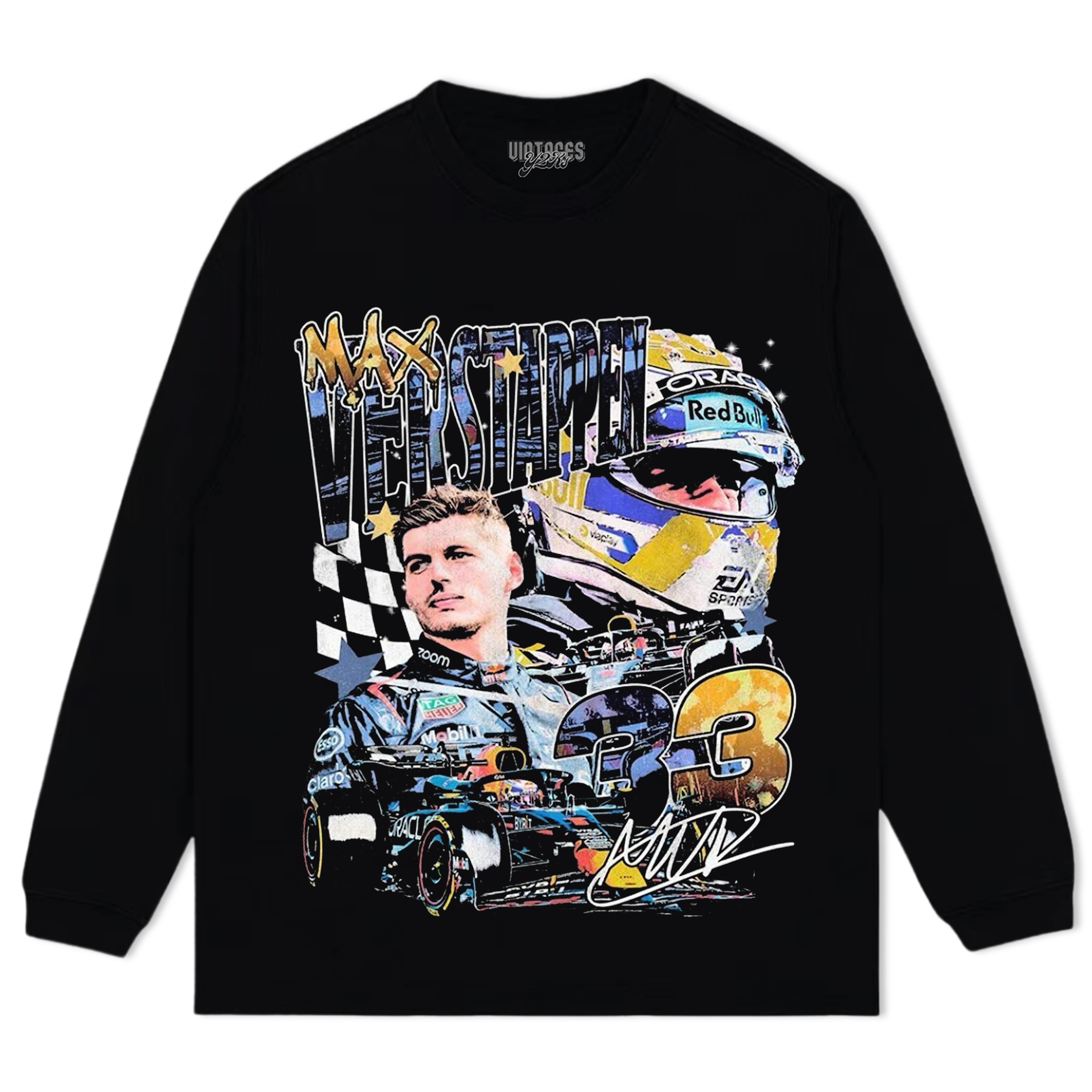 MAX VERSTAPPEN VINTAGE TEE & LS & HOODIE