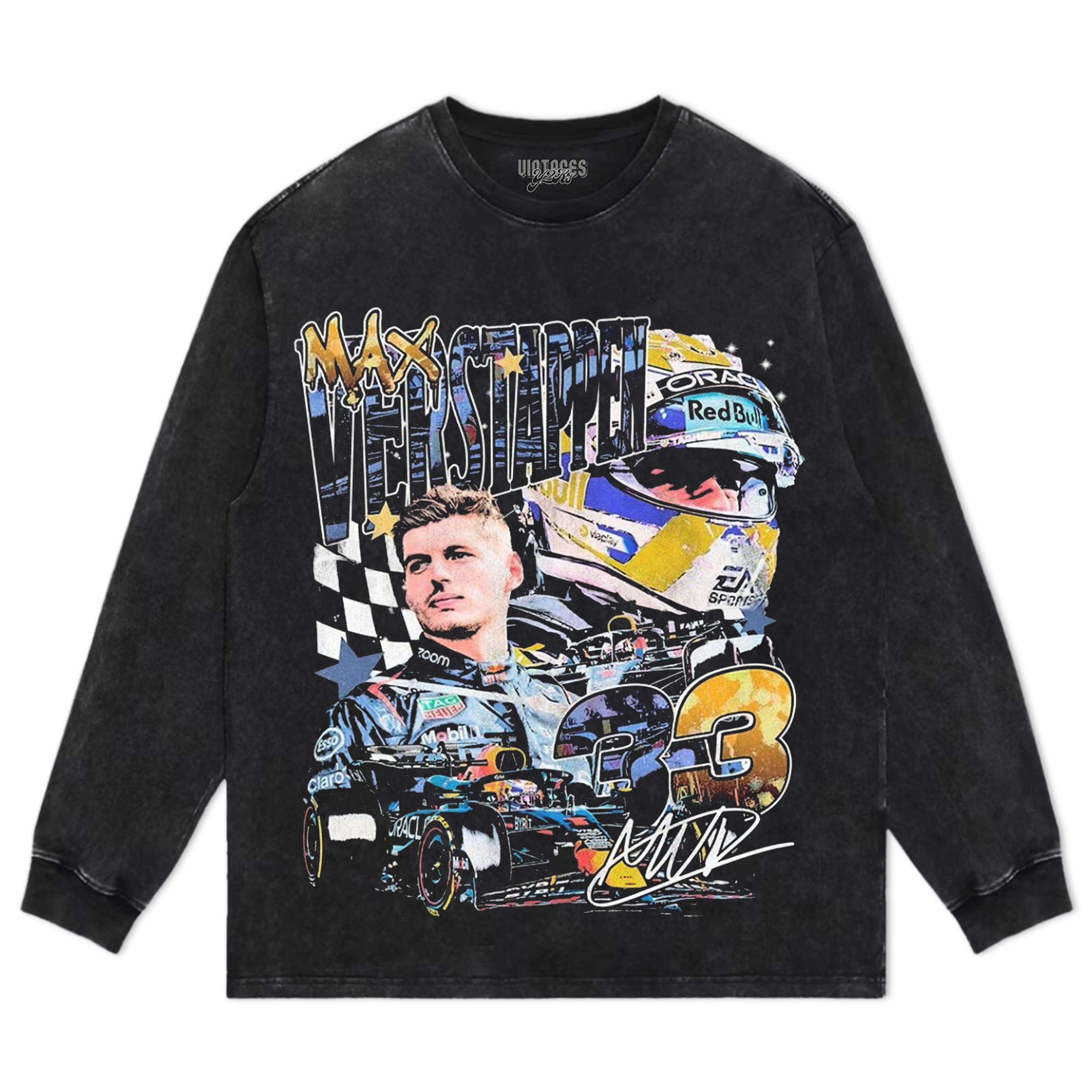 MAX VERSTAPPEN VINTAGE TEE & LS & HOODIE