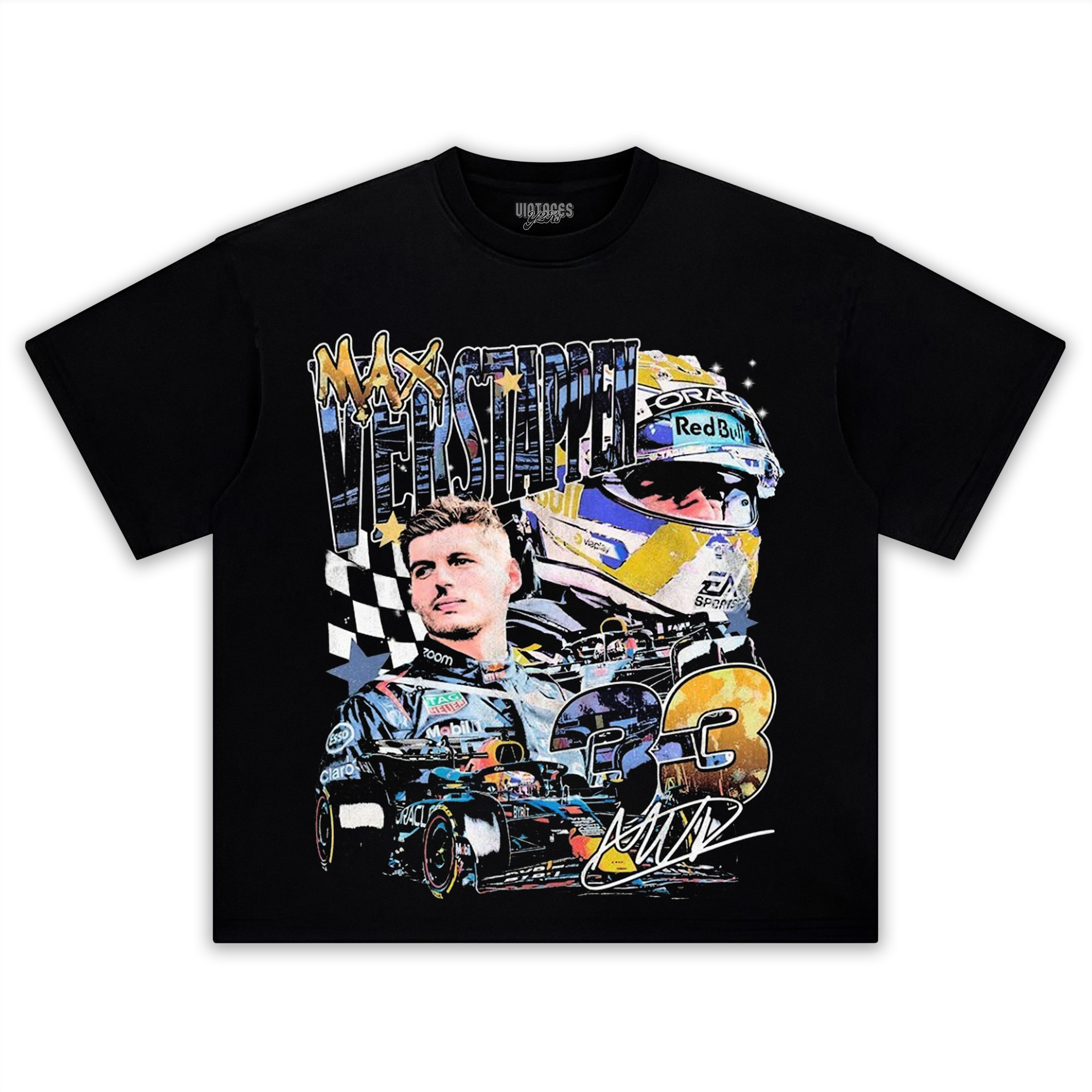 MAX VERSTAPPEN VINTAGE TEE & LS & HOODIE