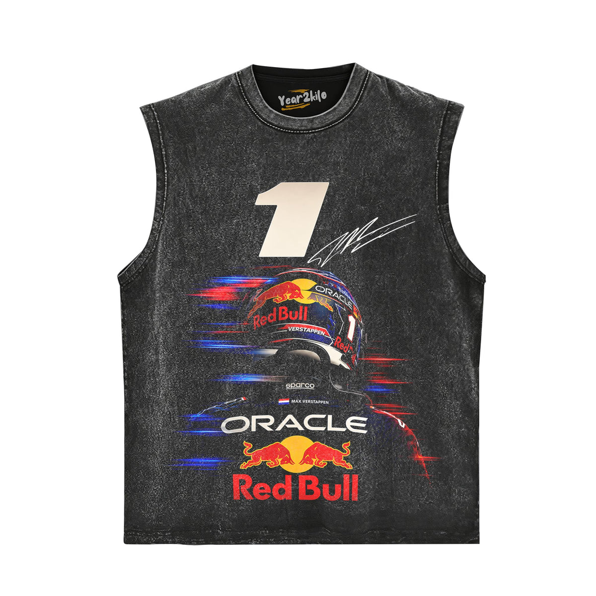 MAX VERSTAPPEN - VINTAGE V5 TANK TOP & TEE & LONG SLEEVE & LAYERED LS & HOODIE