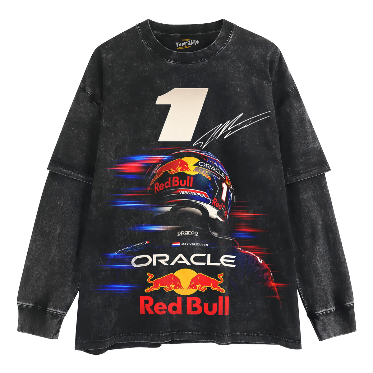 MAX VERSTAPPEN - VINTAGE V5 TANK TOP & TEE & LONG SLEEVE & LAYERED LS & HOODIE