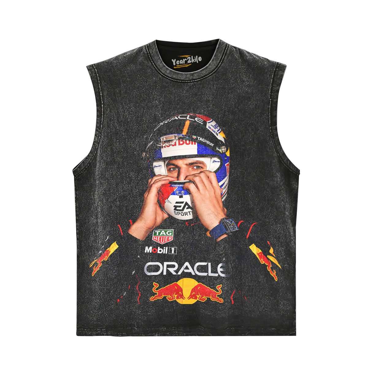 MAX VERSTAPPEN - VINTAGE V6 TANK TOP & TEE & LONG SLEEVE & LAYERED LS & HOODIE