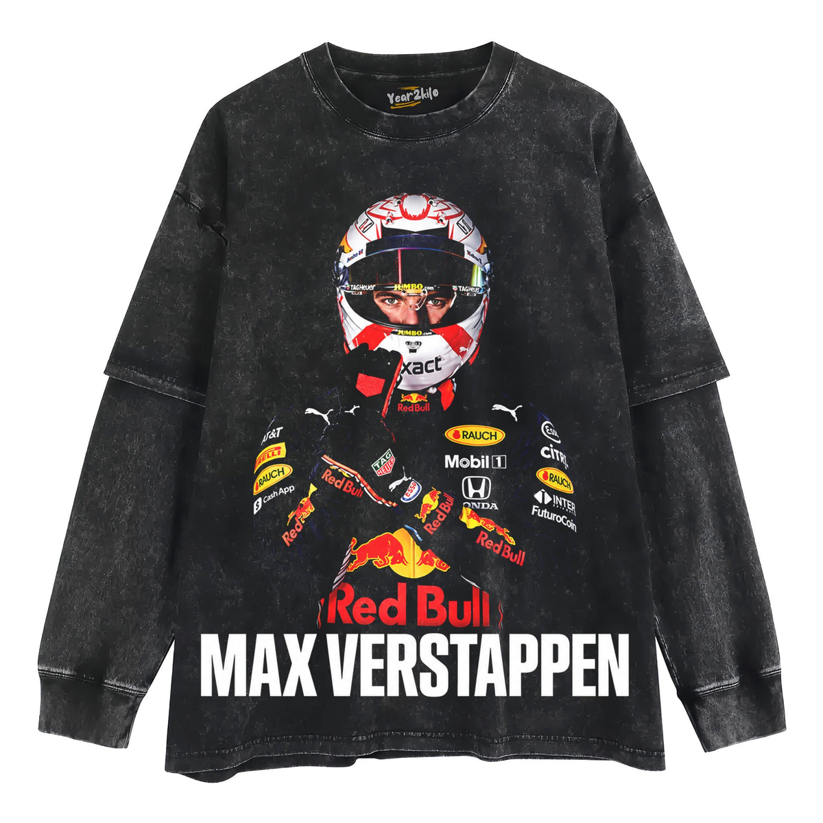 MAX VERSTAPPEN - VINTAGE V7 TANK TOP & TEE & LONG SLEEVE & LAYERED LS & HOODIE