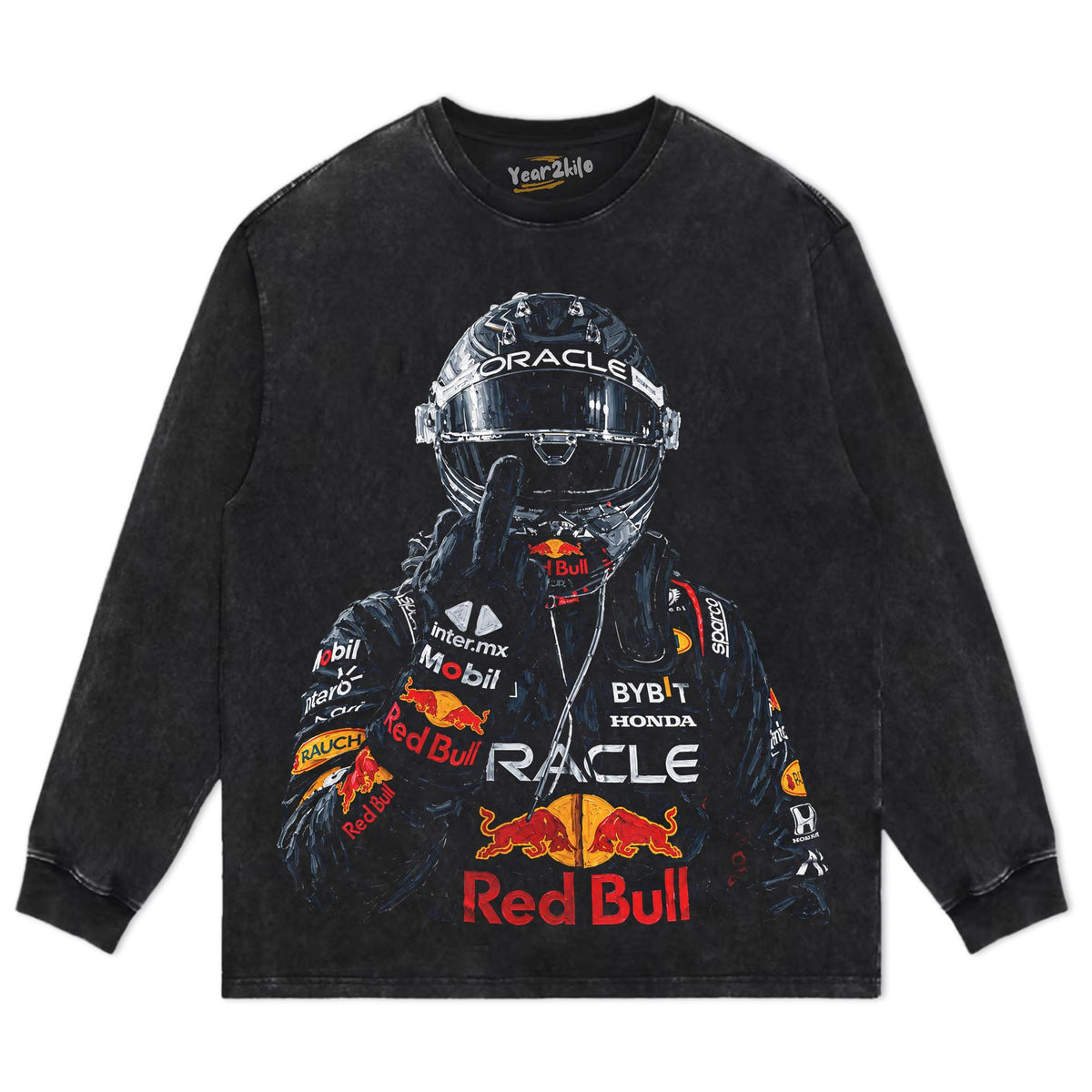 MAX VERSTAPPEN - VINTAGE V8 TANK TOP & TEE & LONG SLEEVE & LAYERED LS & HOODIE