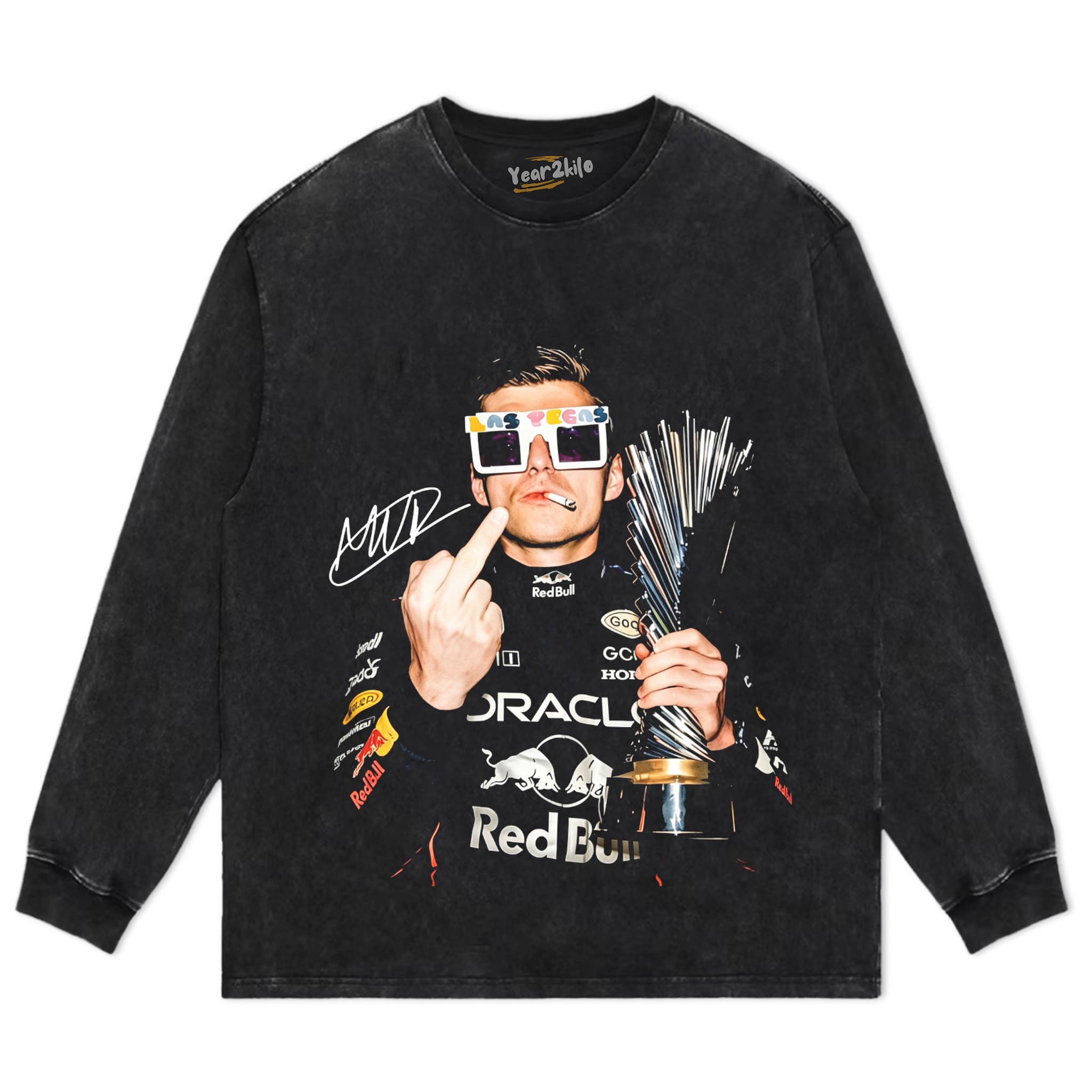 MAX VERSTAPPEN F1 RACING V1 TANK TOP & TEE & LONG SLEEVE & LAYERED LS & HOODIE
