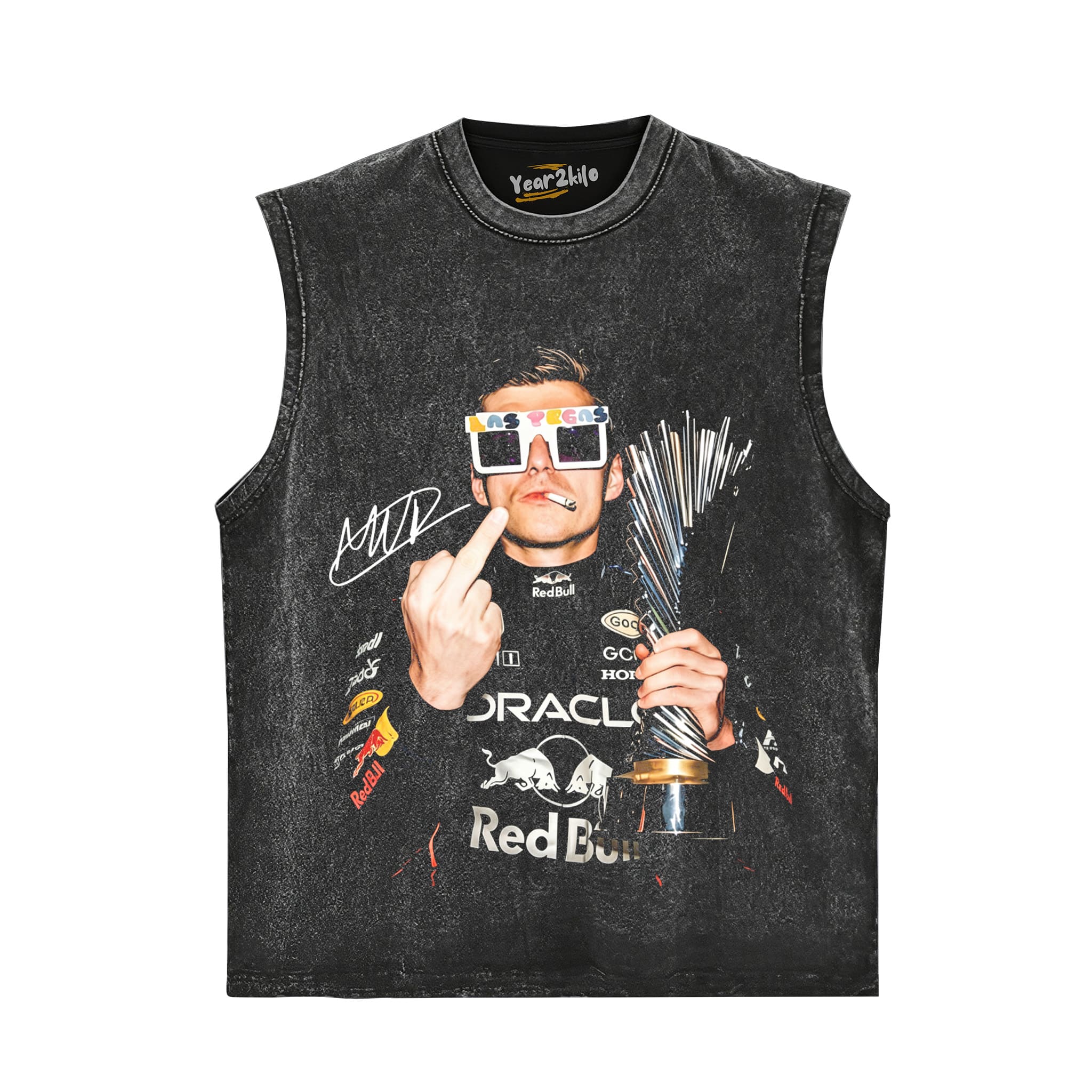 MAX VERSTAPPEN F1 RACING V1 TANK TOP & TEE & LONG SLEEVE & LAYERED LS & HOODIE