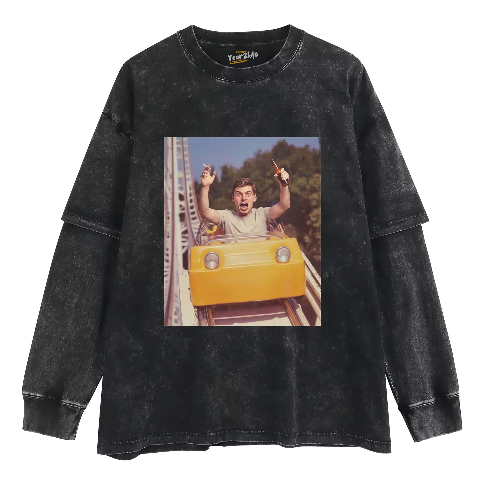 MAX VERSTAPPEN F1 RACING V1 TANK TOP & TEE & LONG SLEEVE & LAYERED LS & HOODIE