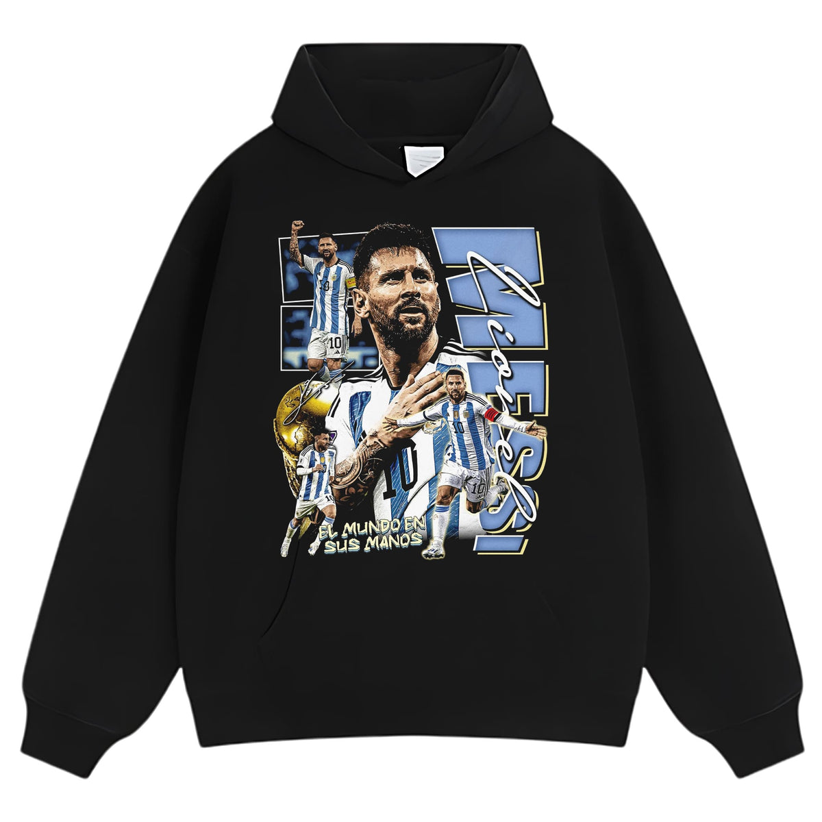 MESSI - GOAT V2 TANK TOP & TEE & LONG SLEEVE & LAYERED LS & HOODIE