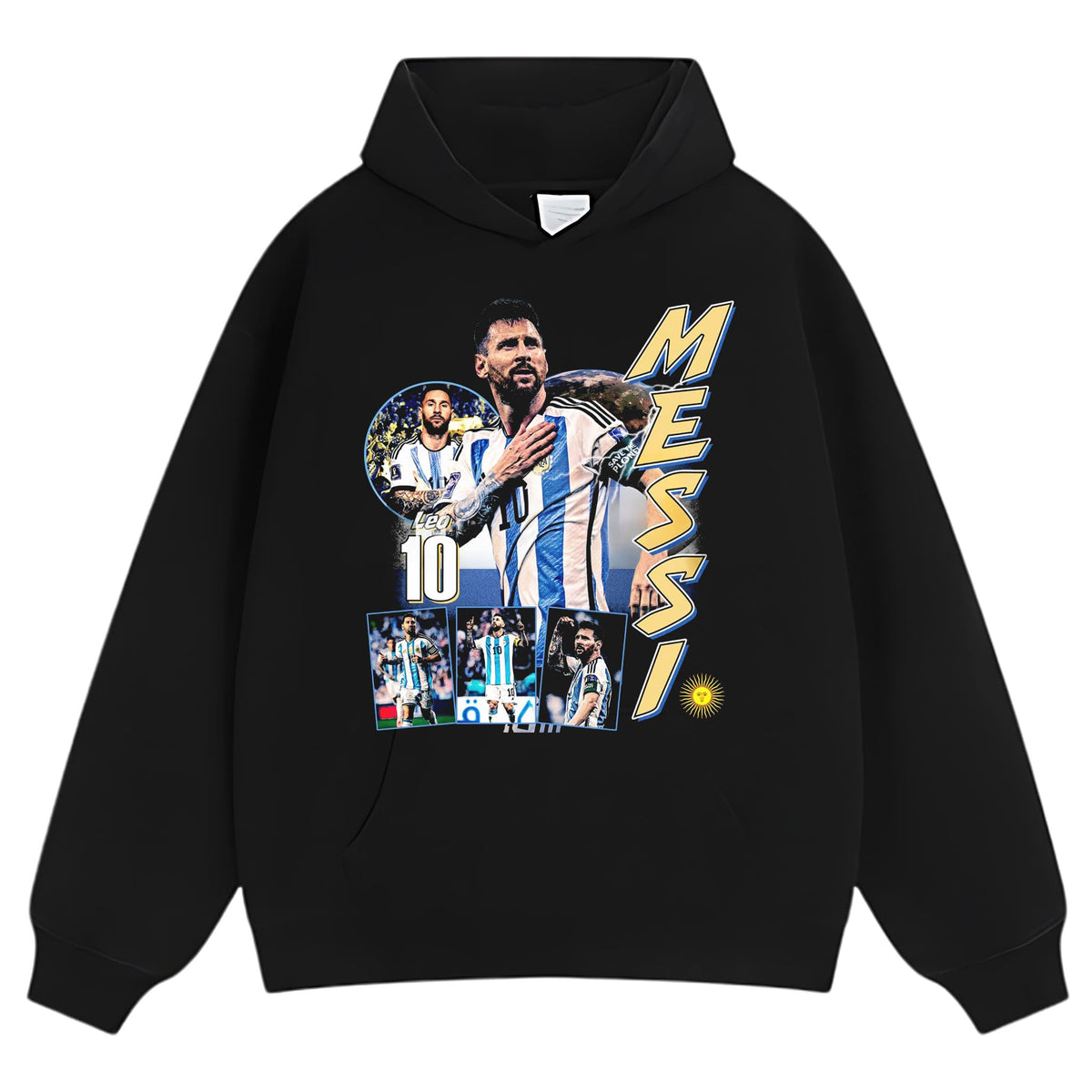 MESSI - GOAT V3 TANK TOP & TEE & LONG SLEEVE & LAYERED LS & HOODIE