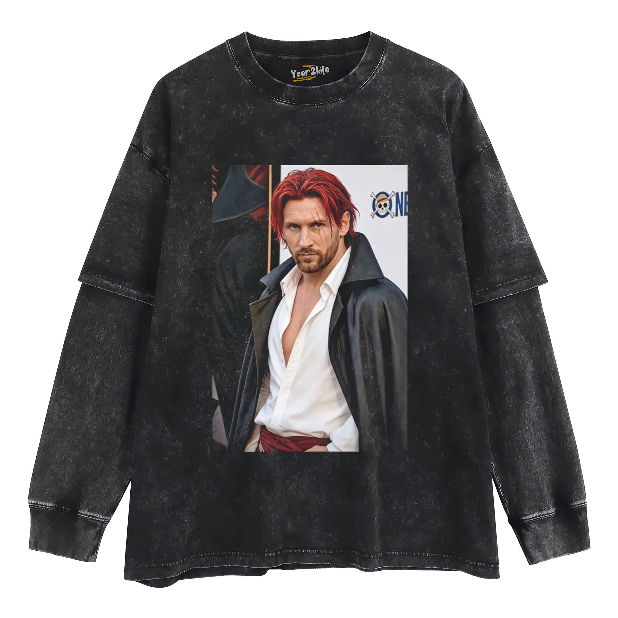 MESSI × SHANKS ONE PIECE GRAPHIC TANK TOP & TEE & LONG SLEEVE & LAYERED LS & HOODIE