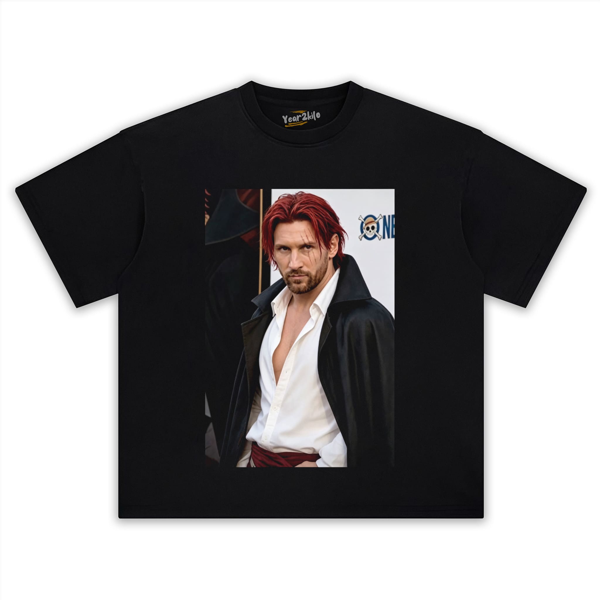 MESSI × SHANKS ONE PIECE GRAPHIC TANK TOP & TEE & LONG SLEEVE & LAYERED LS & HOODIE