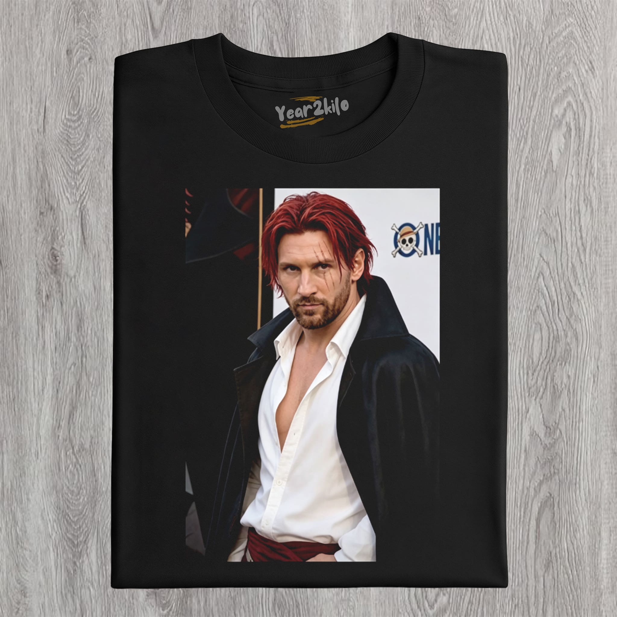 MESSI × SHANKS ONE PIECE GRAPHIC TANK TOP & TEE & LONG SLEEVE & LAYERED LS & HOODIE