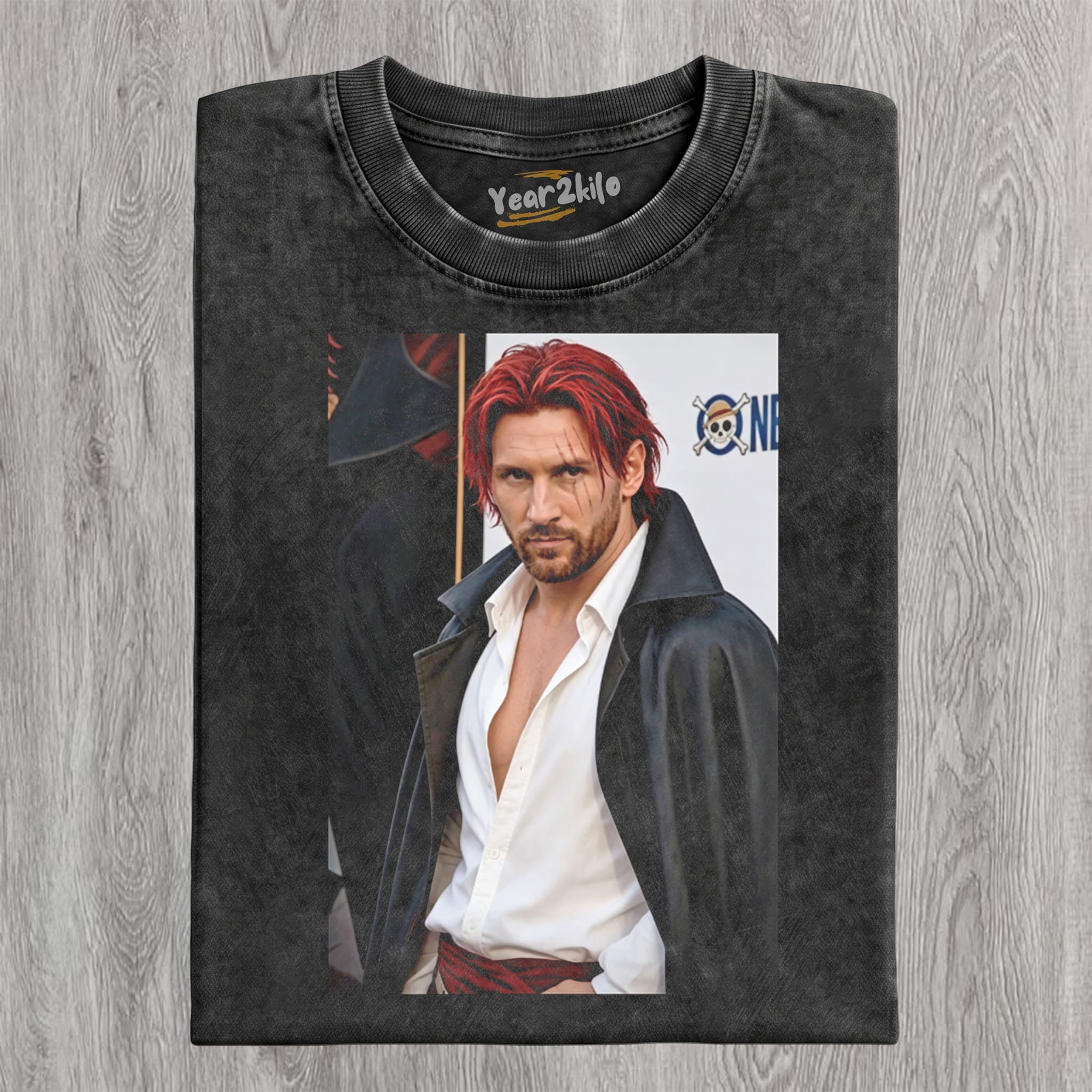 MESSI × SHANKS ONE PIECE GRAPHIC TANK TOP & TEE & LONG SLEEVE & LAYERED LS & HOODIE