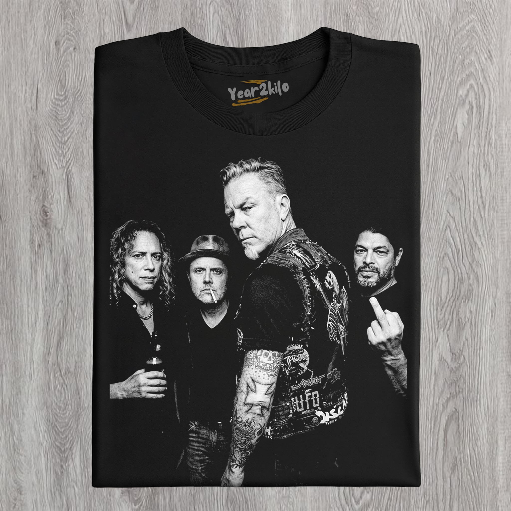 METALLICA VINTAGE ROCK BAND GRAPHIC V4 TANK TOP & TEE & LONG SLEEVE & LAYERED LS & HOODIE