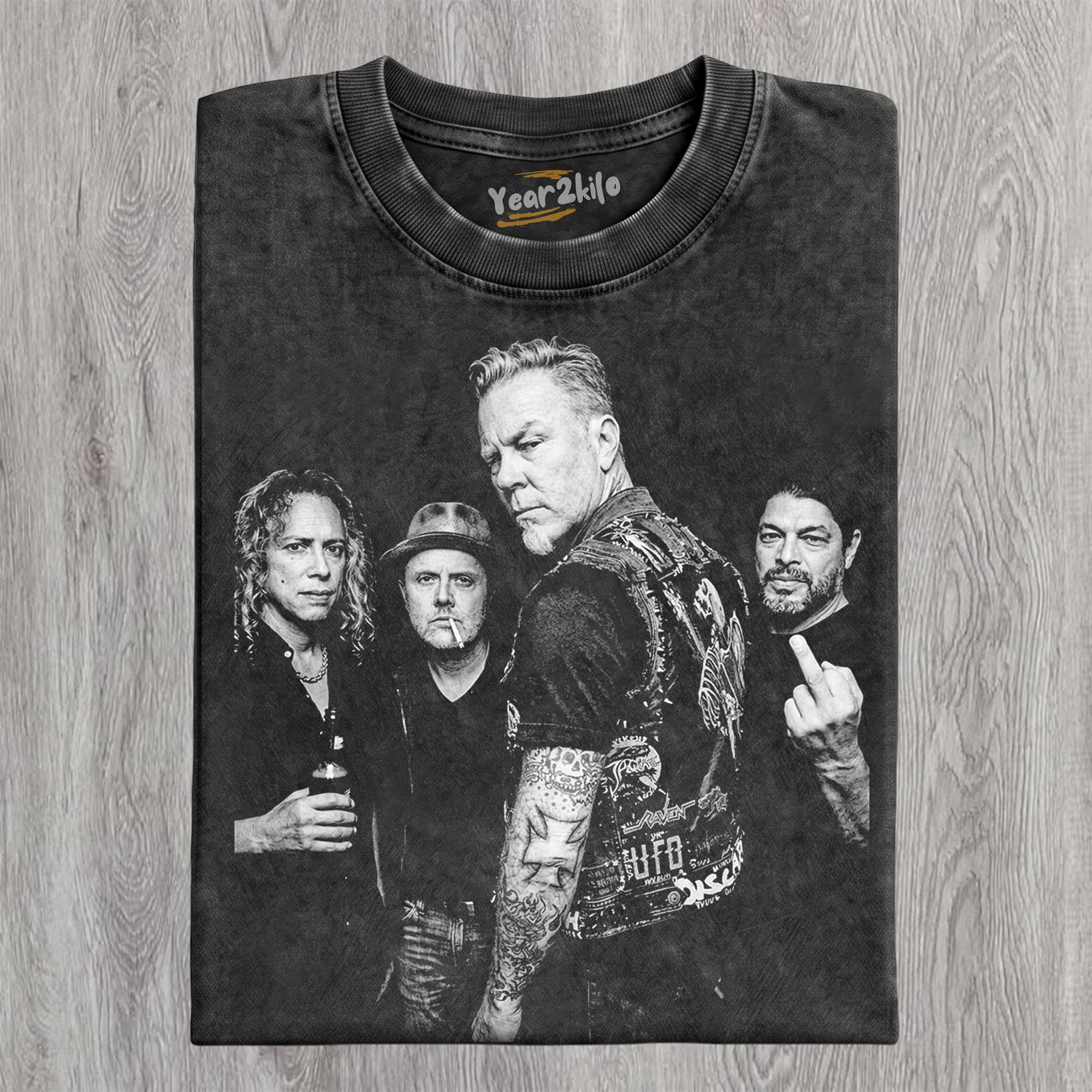 METALLICA VINTAGE ROCK BAND GRAPHIC V4 TANK TOP & TEE & LONG SLEEVE & LAYERED LS & HOODIE