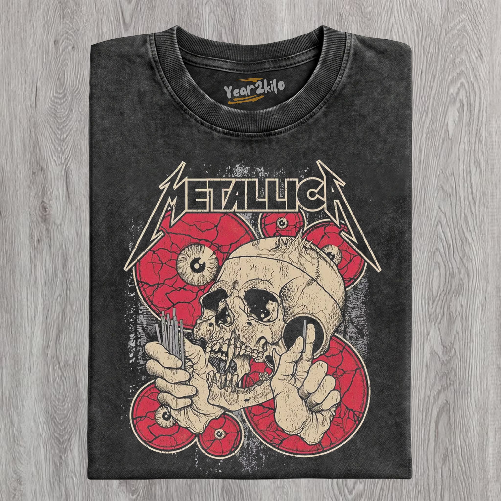 METALLICA VINTAGE ROCK BAND GRAPHIC V5 TANK TOP & TEE & LONG SLEEVE & LAYERED LS & HOODIE