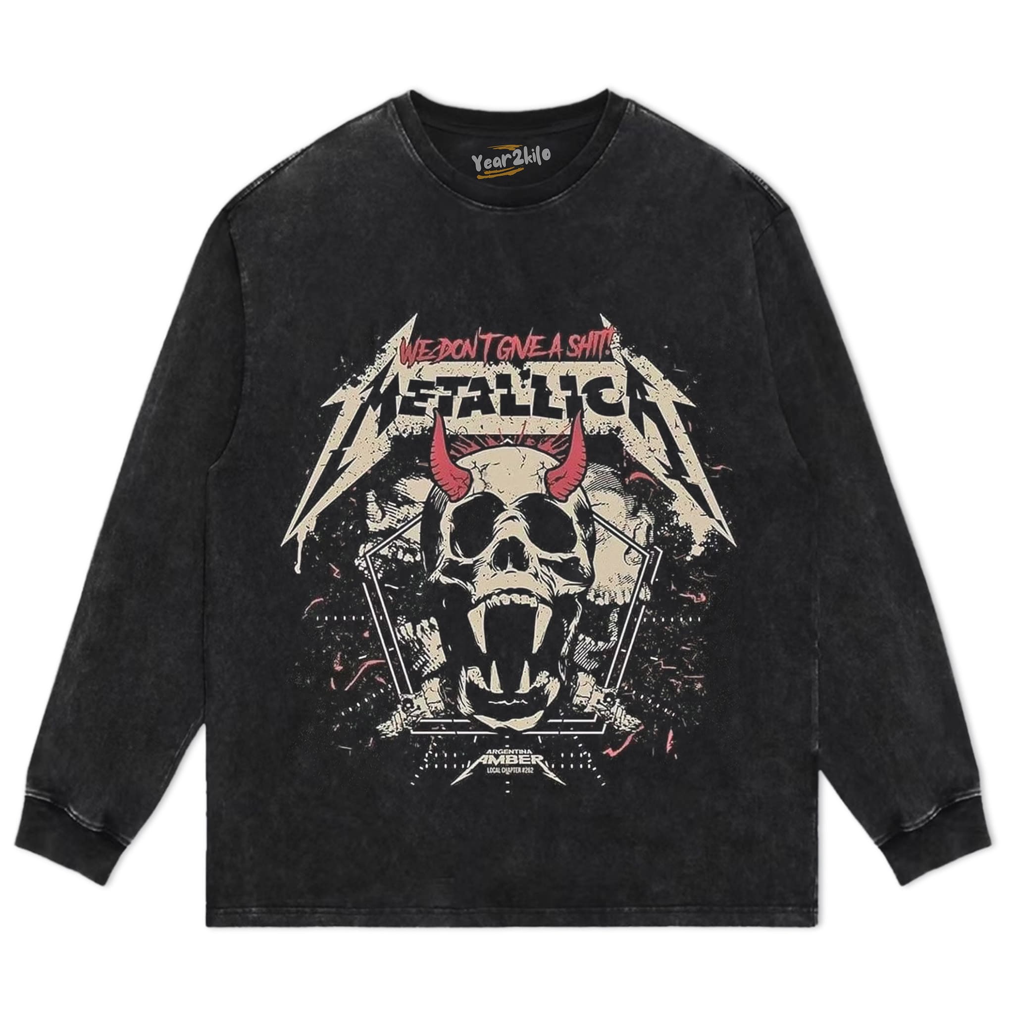 METALLICA VINTAGE ROCK BAND GRAPHIC V7 TANK TOP & TEE & LONG SLEEVE & LAYERED LS & HOODIE