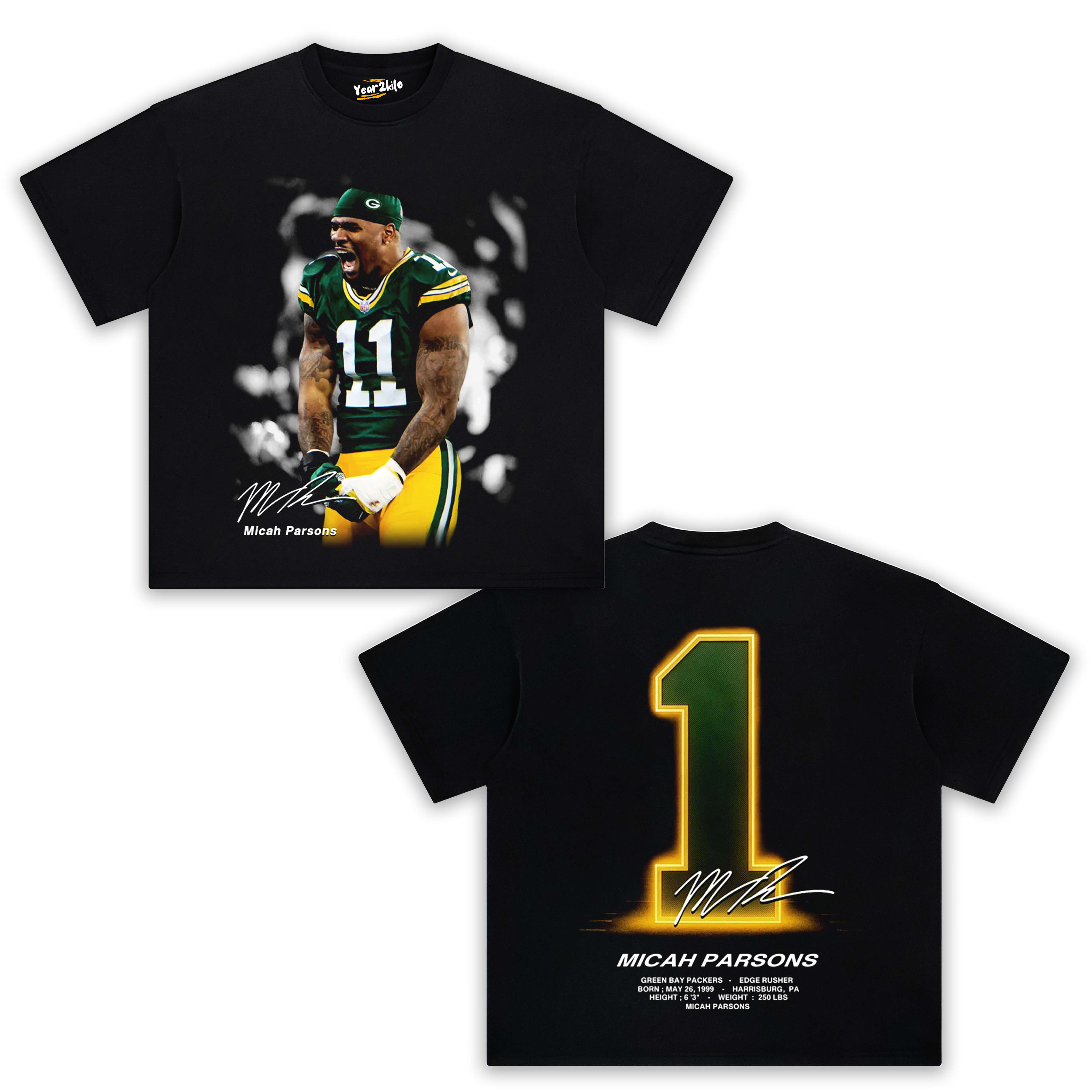 MICAH PARSONS - PACKERS TEE