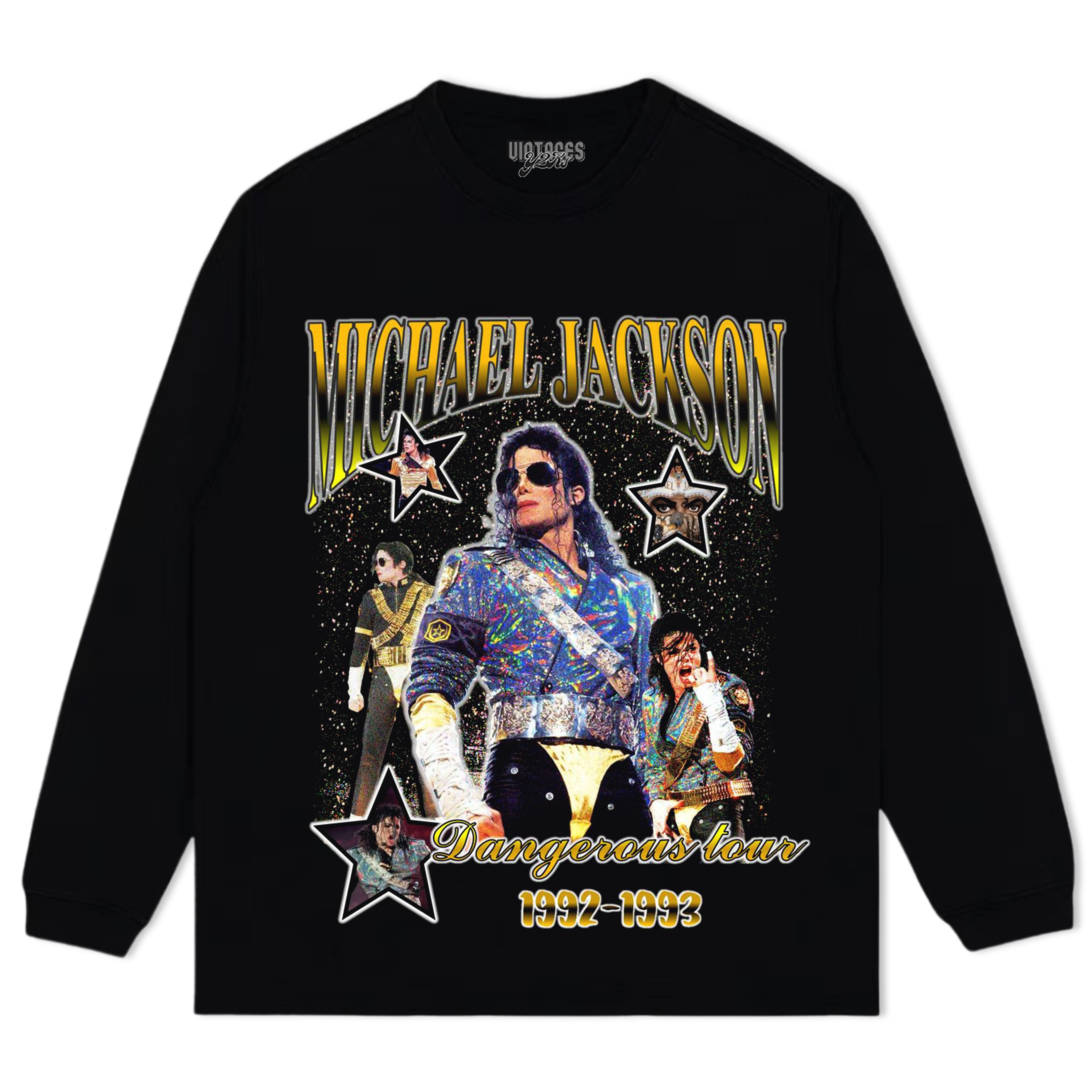 MICHAEL JACKSON DANGEROUS WORLD TOUR TEE & LS & HOODIE