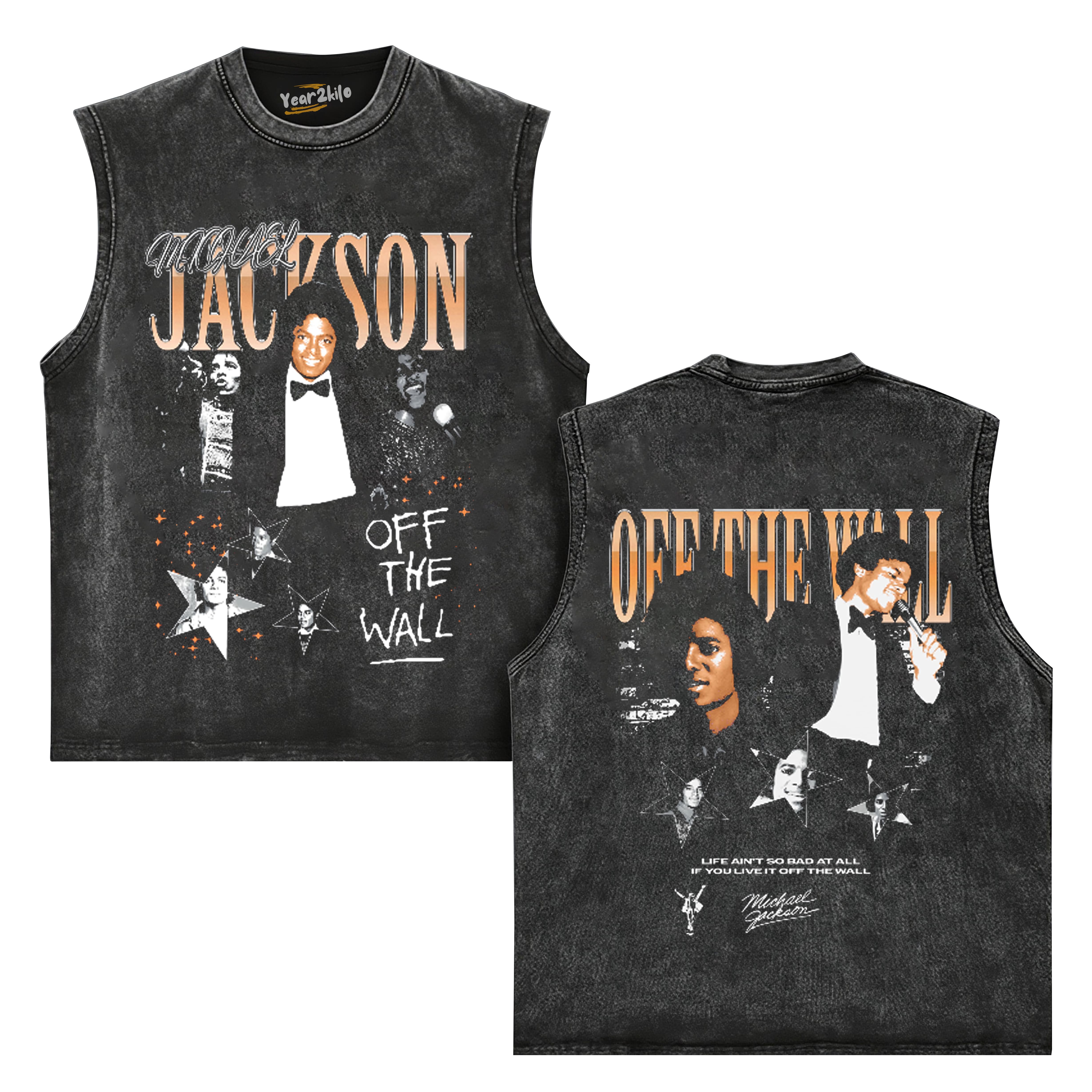 MICHAEL JACKSON OFF THE WALL ICON TANK TOP & TEE