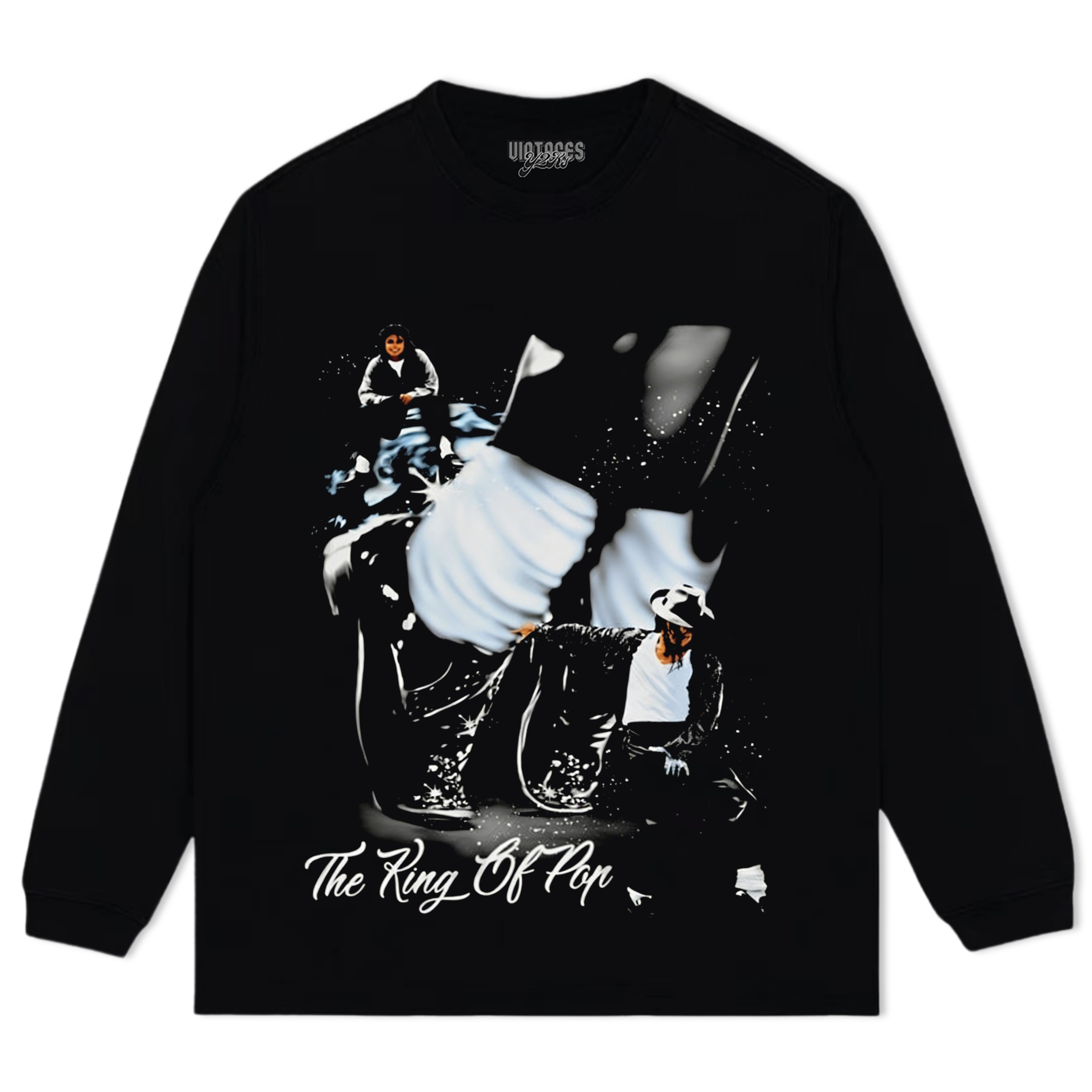 MICHAEL JACKSON KING OF POP MOONWALK TEE & LS & HOODIE
