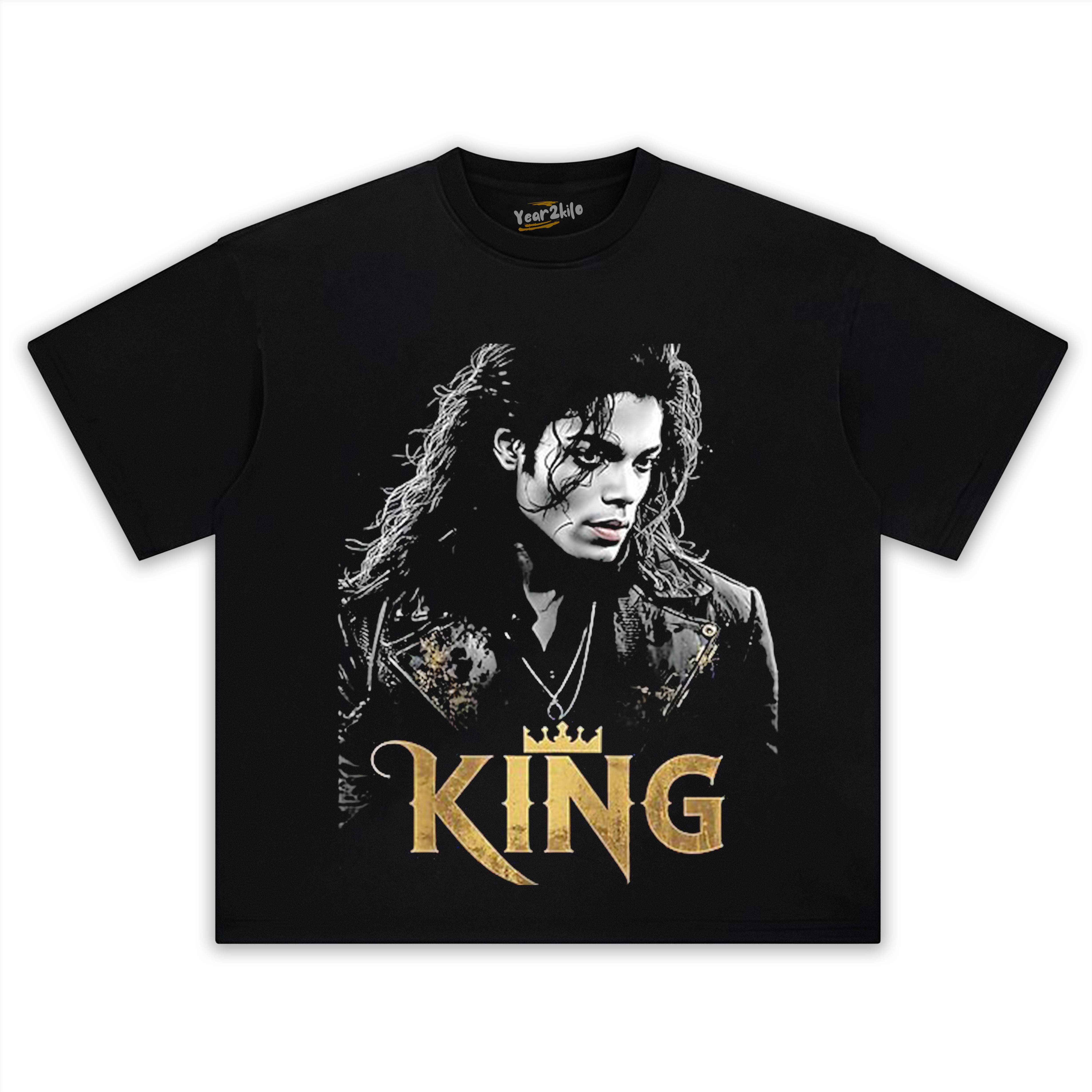 MICHAEL JACKSON KING OF POP TANK TOP & TEE & LONG SLEEVE & LAYERED LS & HOODIE