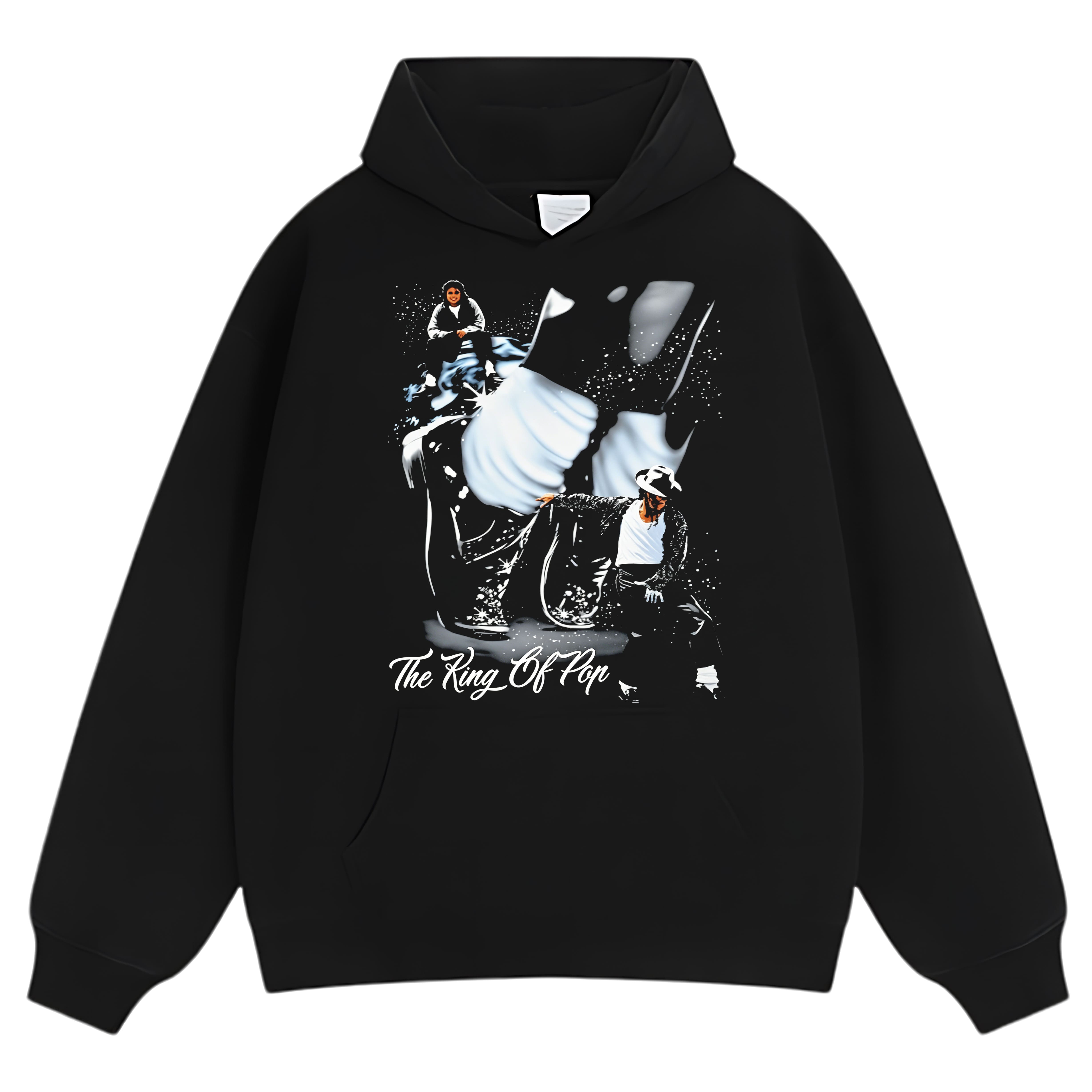 MICHAEL JACKSON KING OF POP V3 TANK TOP & TEE & LONG SLEEVE & LAYERED LS & HOODIE